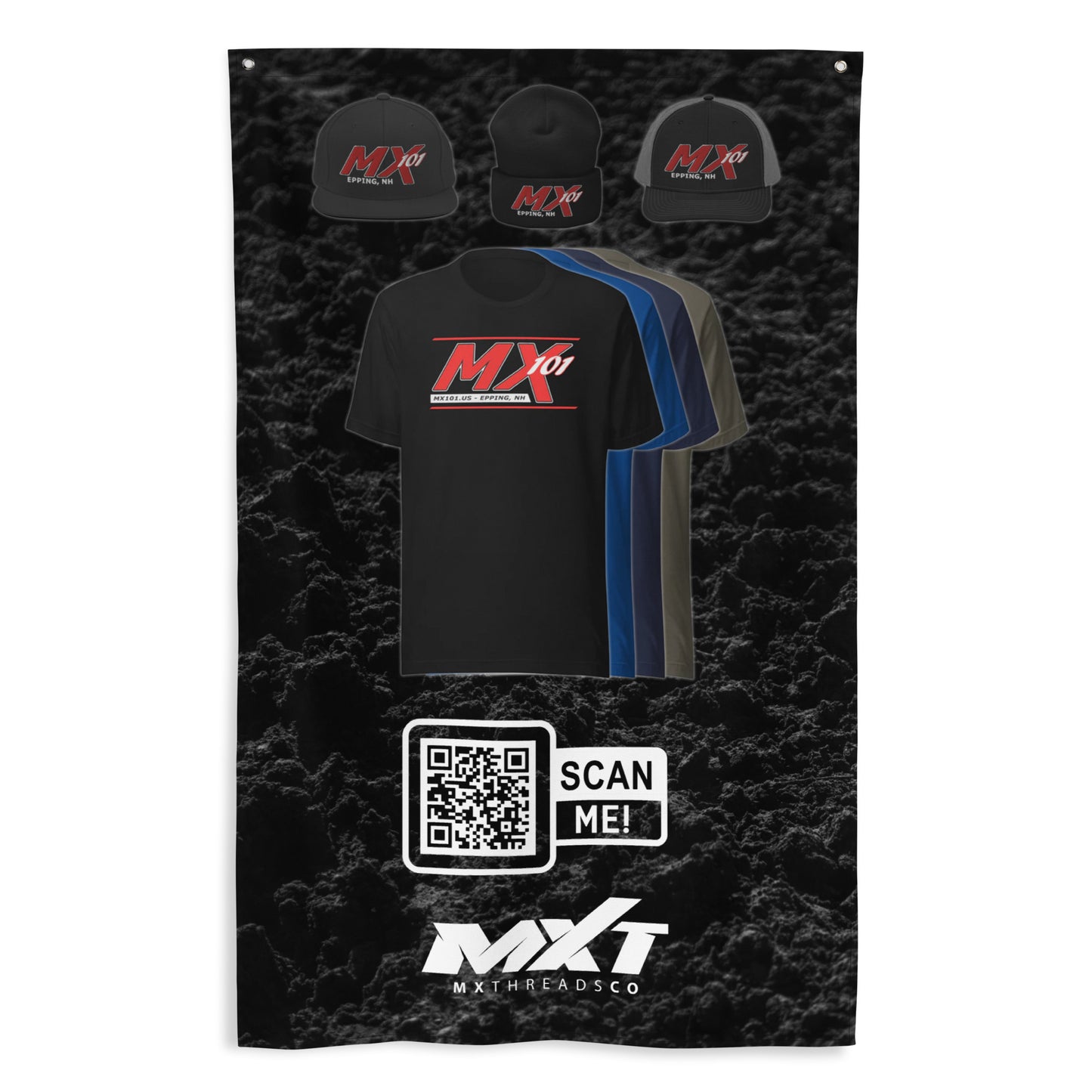 MX101 Merch Flag