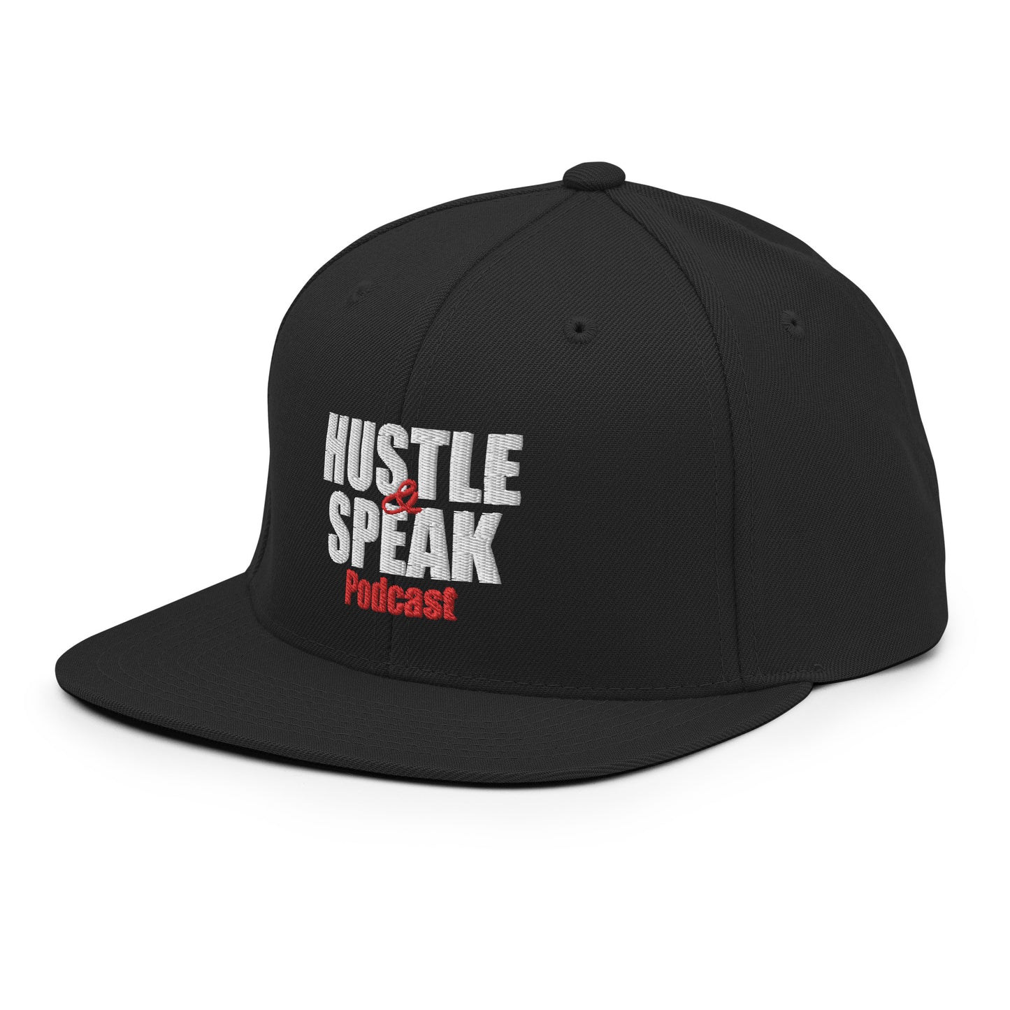 Hustle & Speak Podcast Snapback Hat