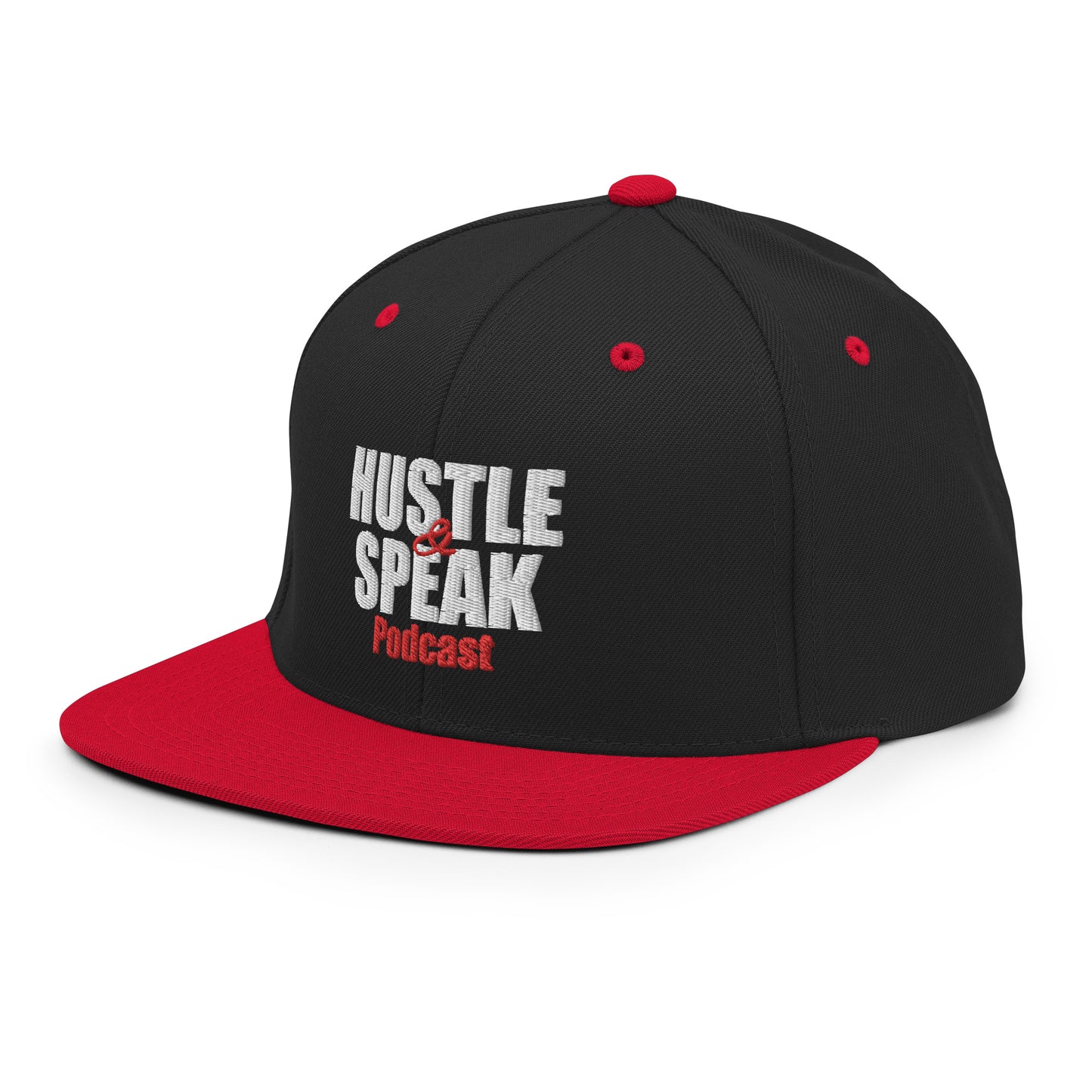 Hustle & Speak Podcast Snapback Hat