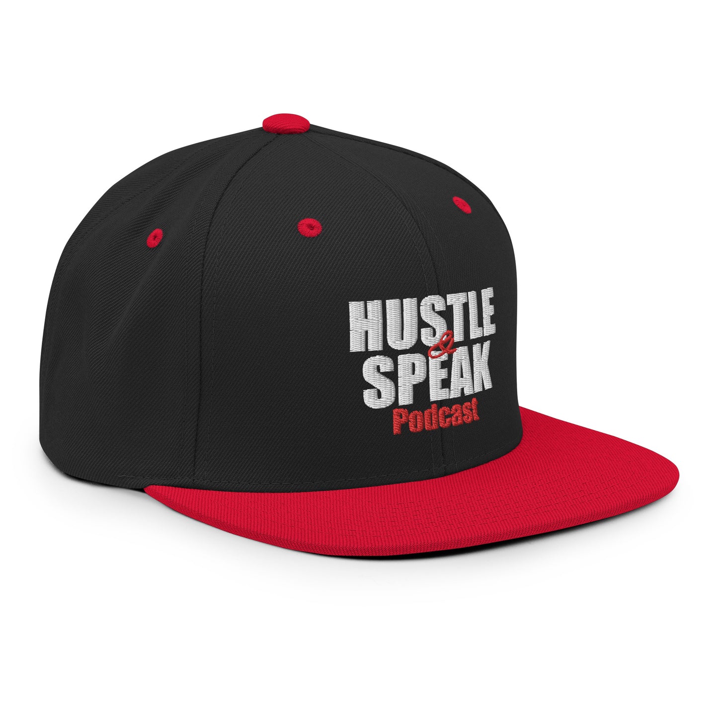 Hustle & Speak Podcast Snapback Hat