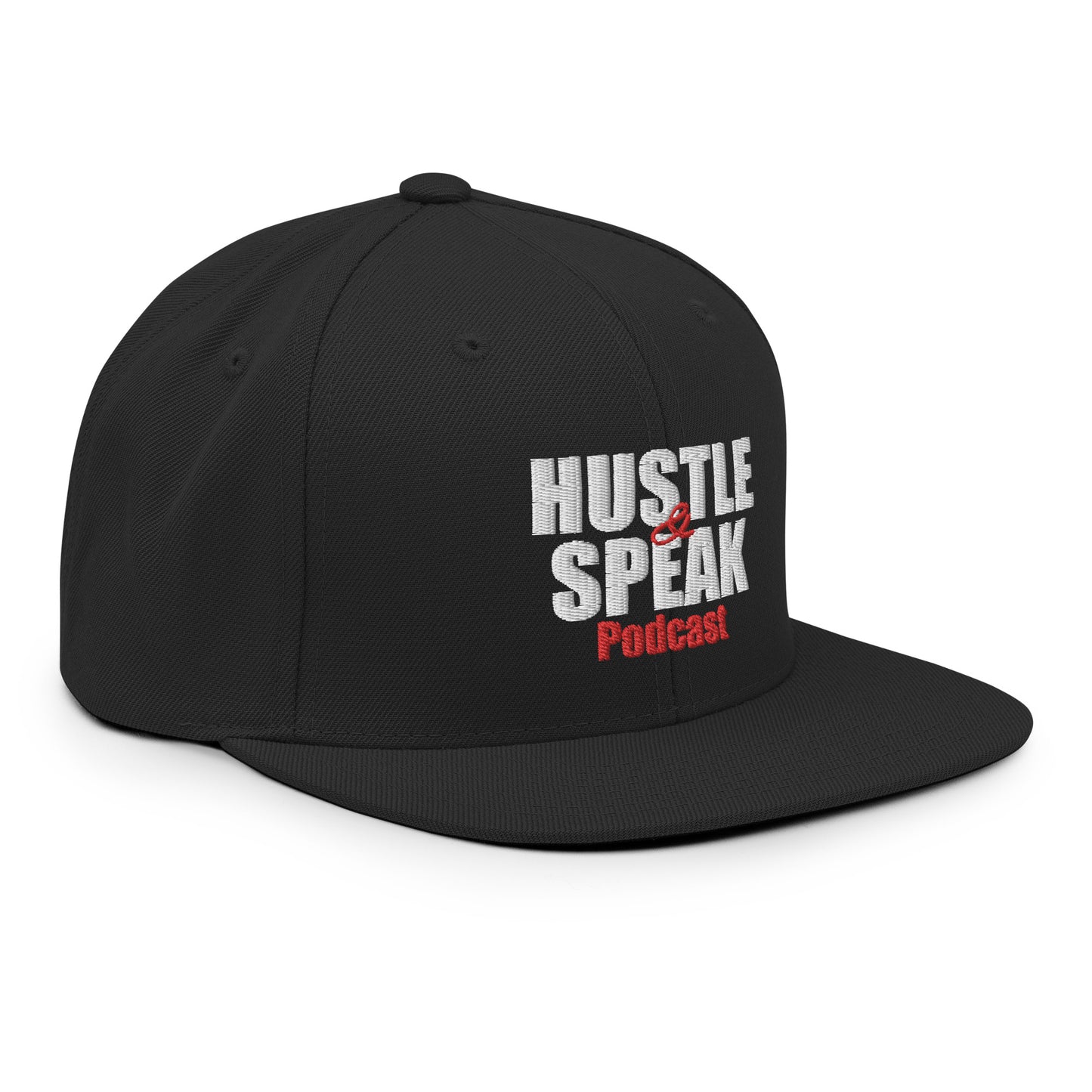 Hustle & Speak Podcast Snapback Hat