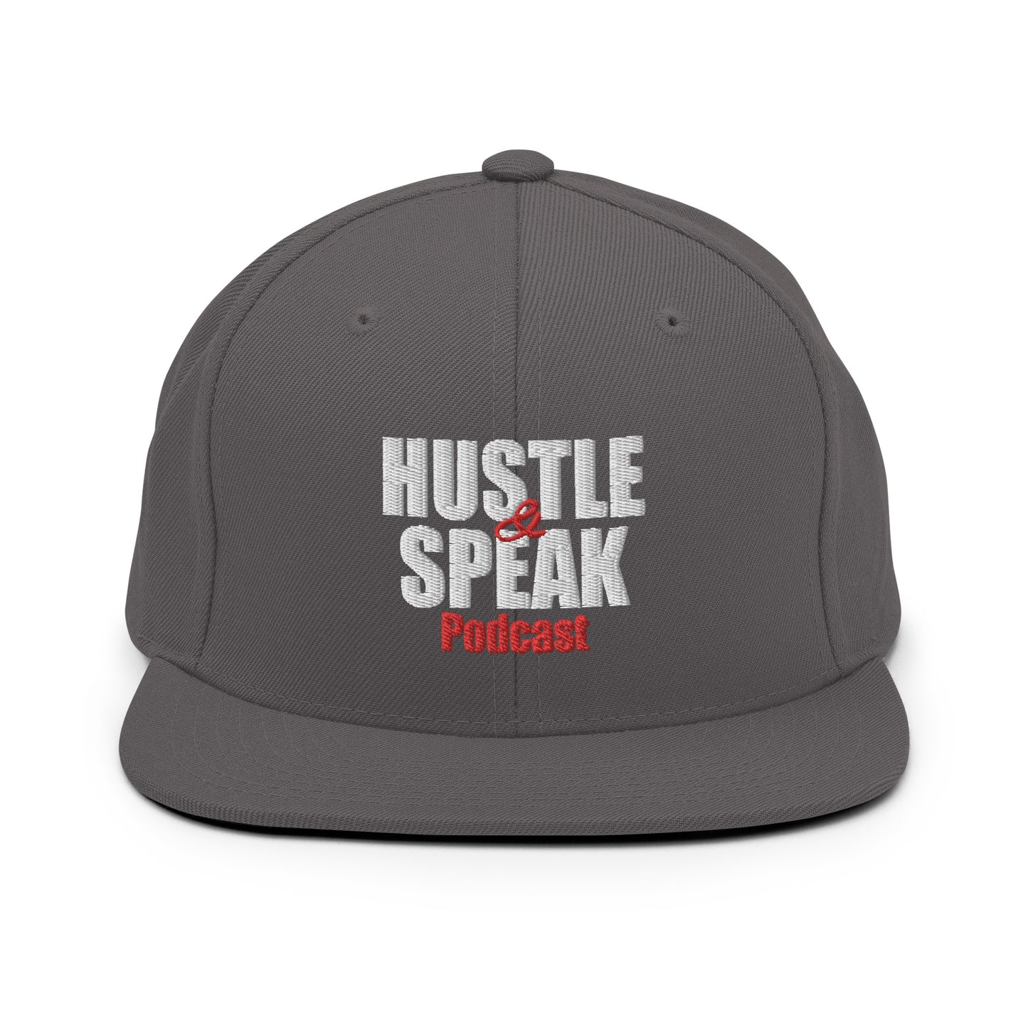 Hustle & Speak Podcast Snapback Hat