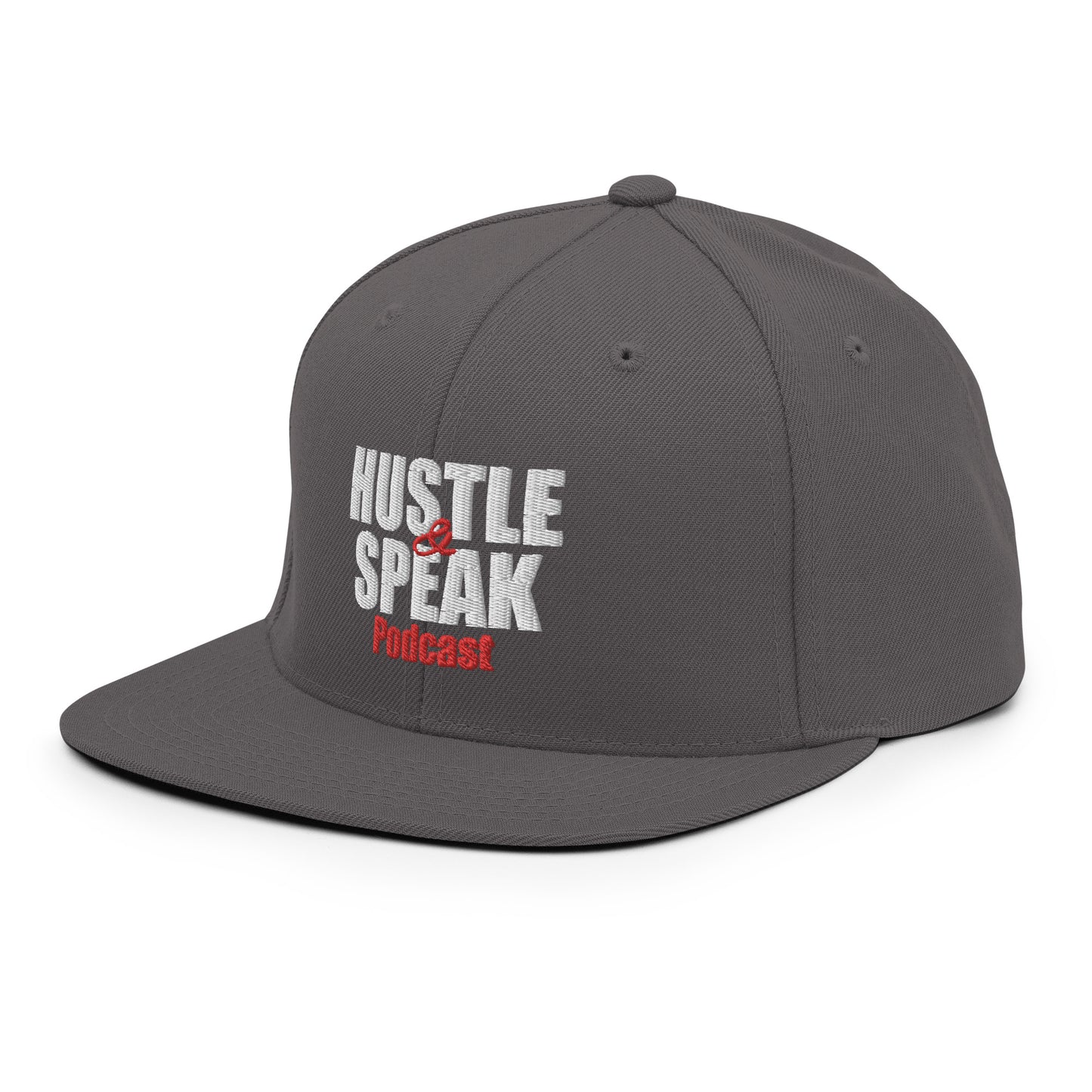 Hustle & Speak Podcast Snapback Hat