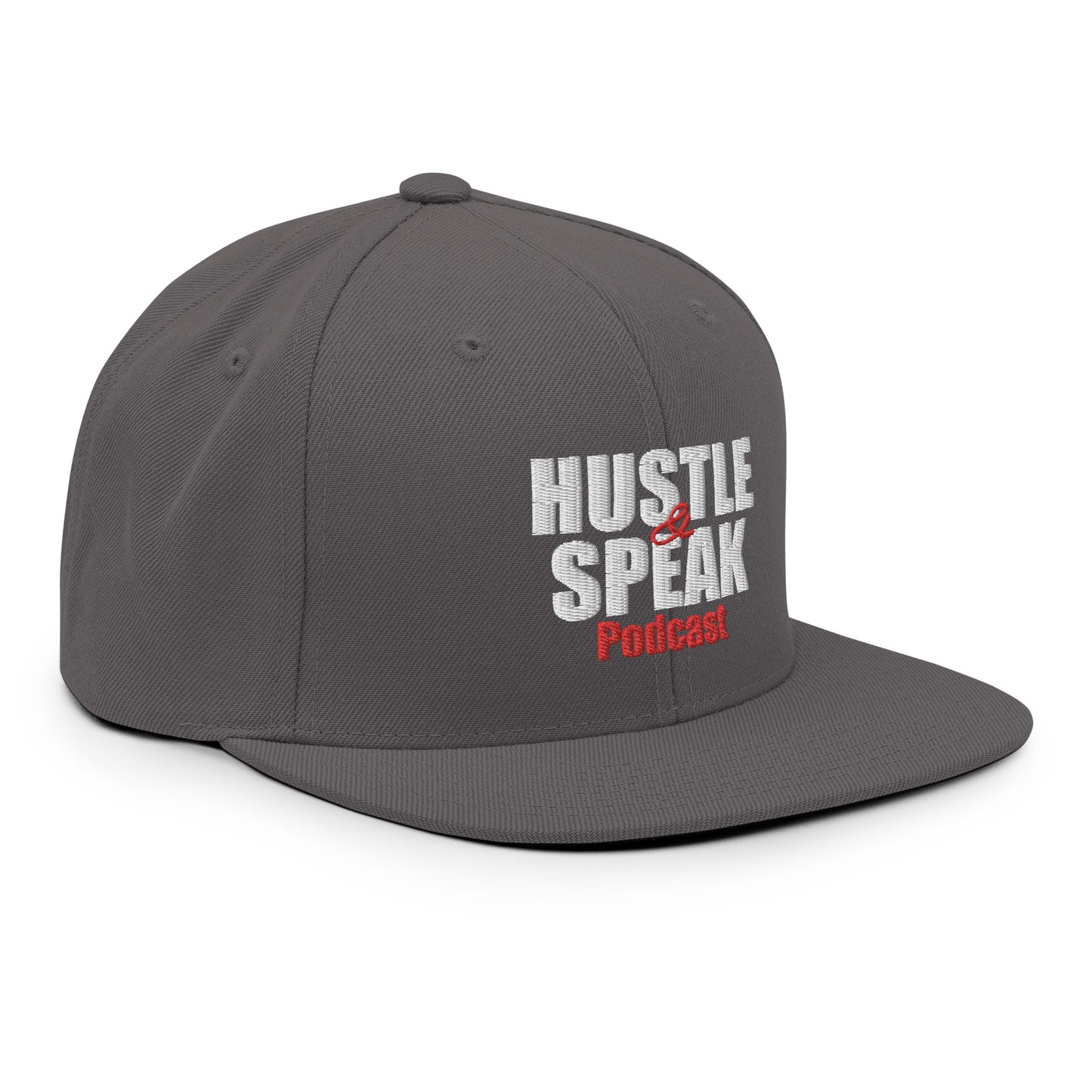 Hustle & Speak Podcast Snapback Hat