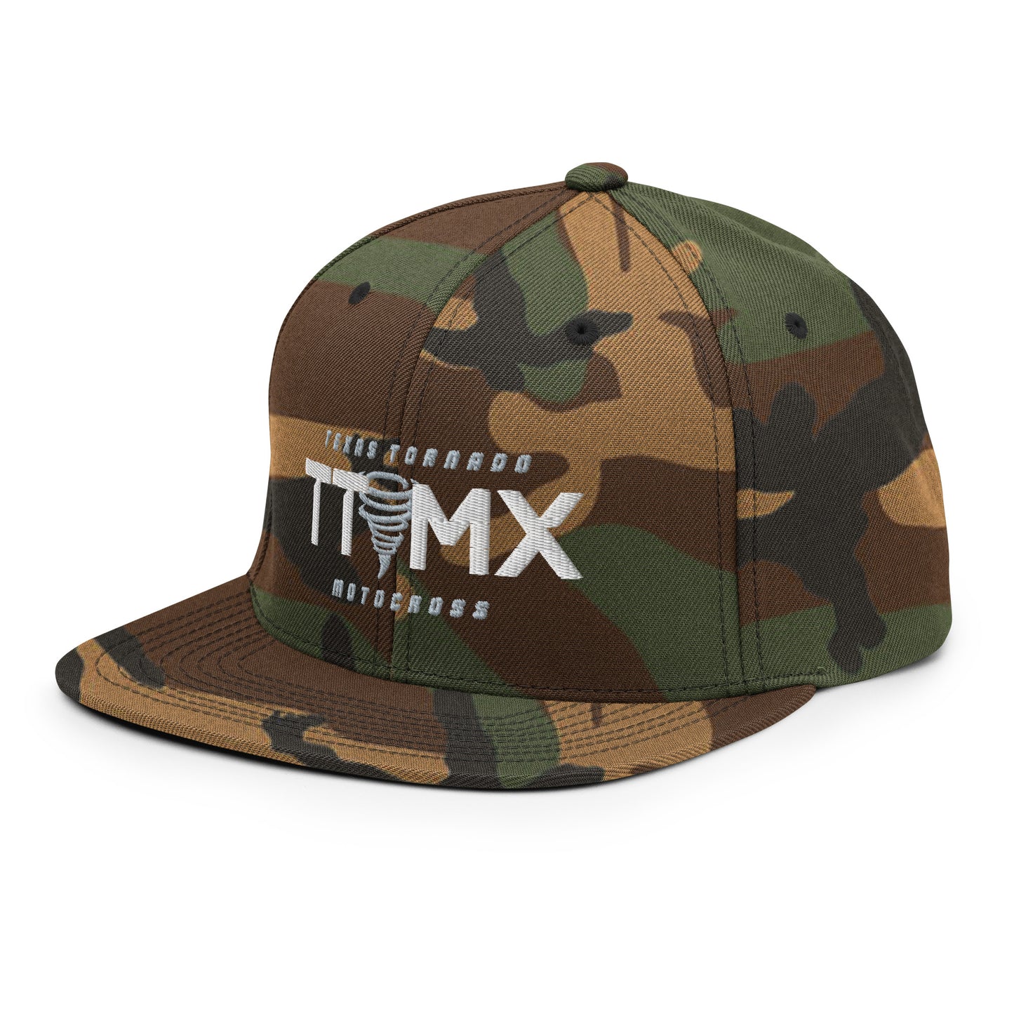 Texas Tornado Motocross Snapback Hat