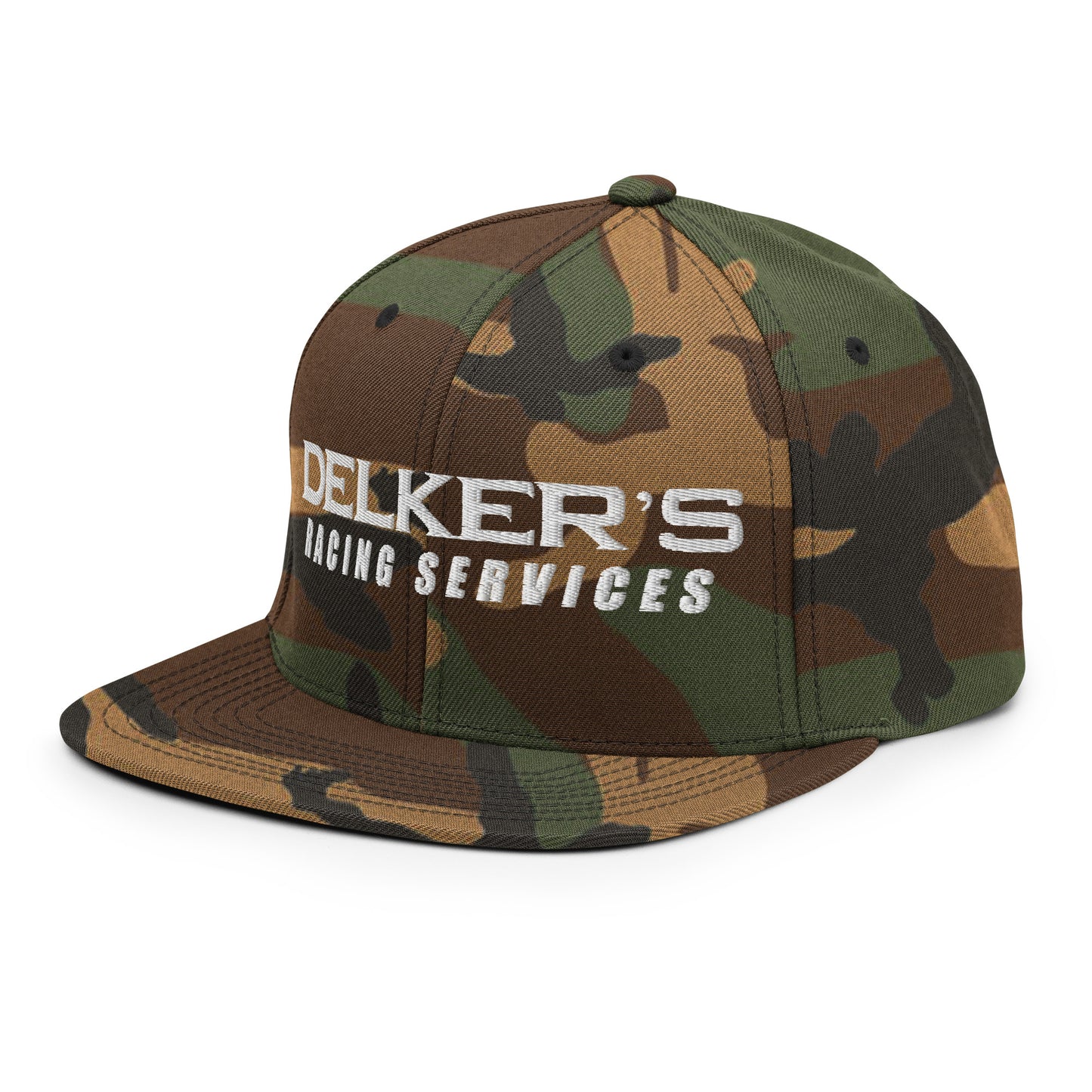 Delker's Racing Service Snapback Hat