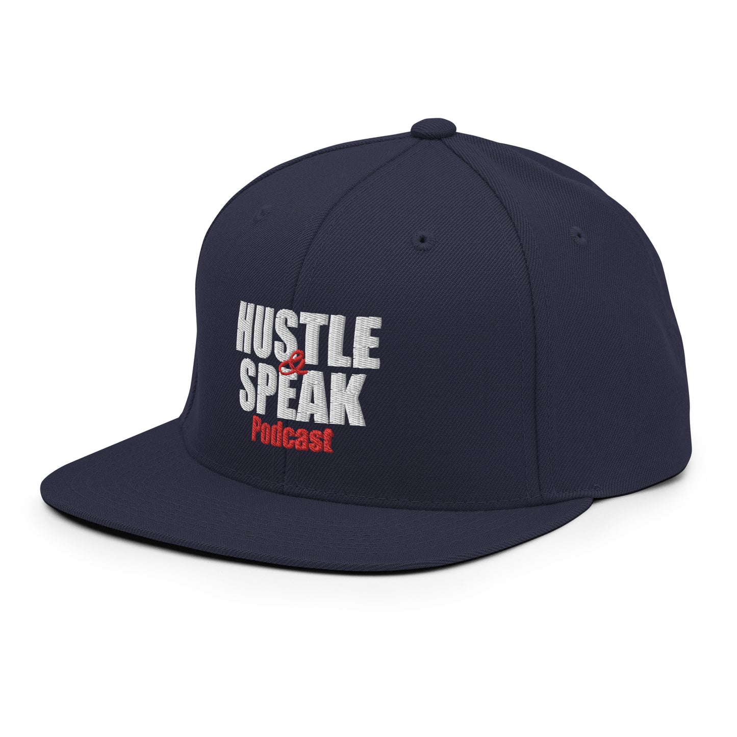 Hustle & Speak Podcast Snapback Hat