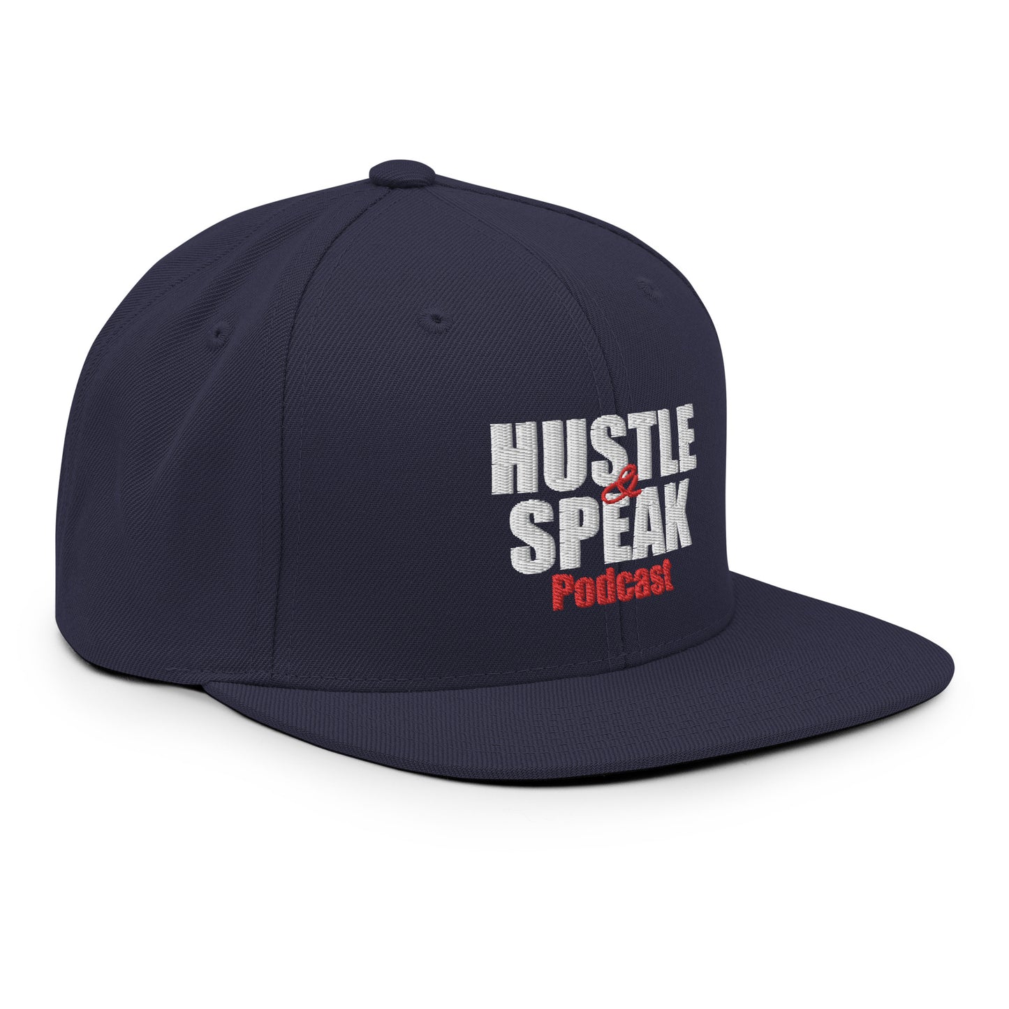 Hustle & Speak Podcast Snapback Hat