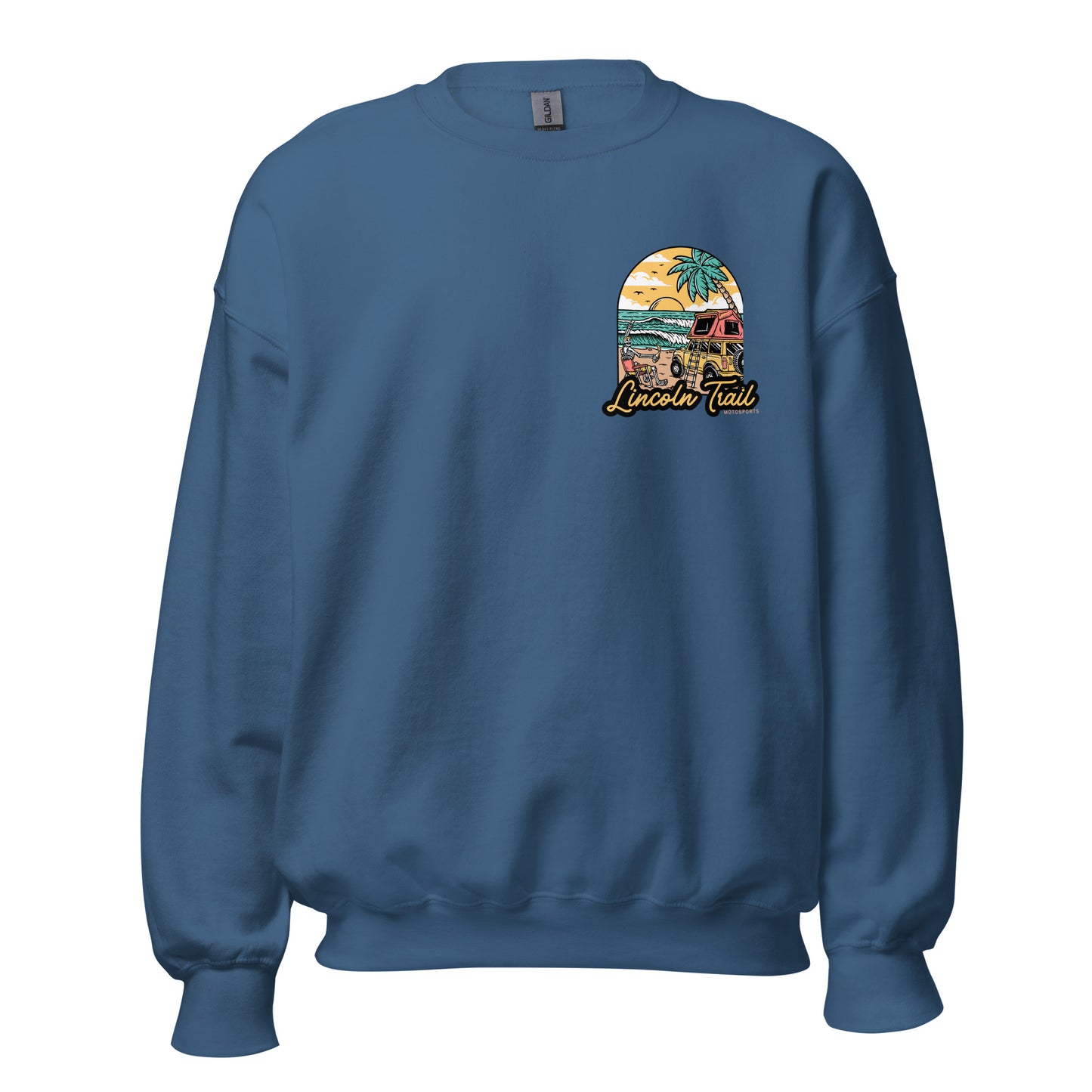 Lincoln Trail Good Times, Good Rides Crewneck Sweater