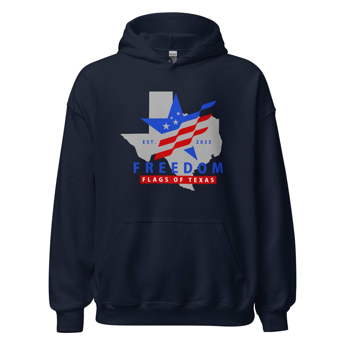 Freedom Flags of Texas Hoodie