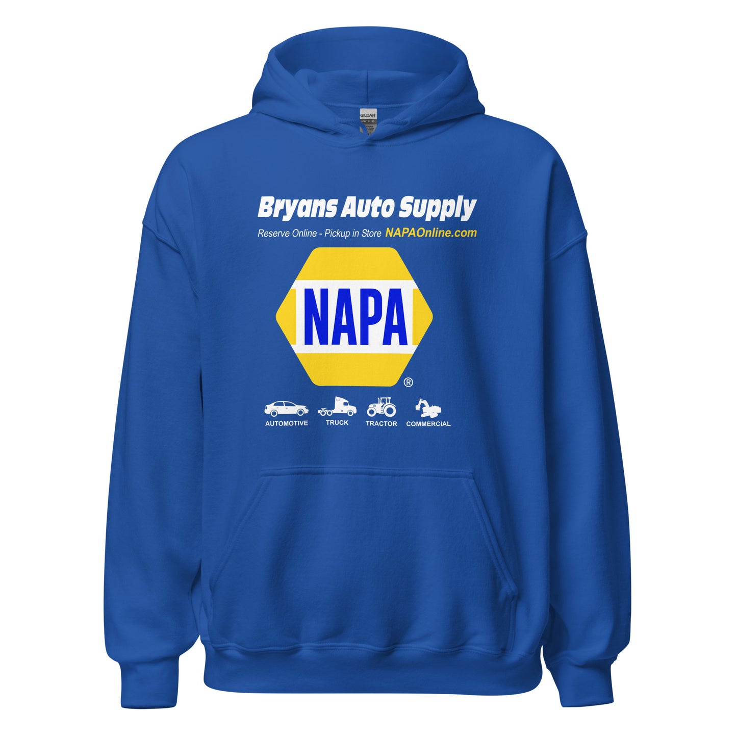 Bryan's Auto Supply Napa Unisex Hoodie