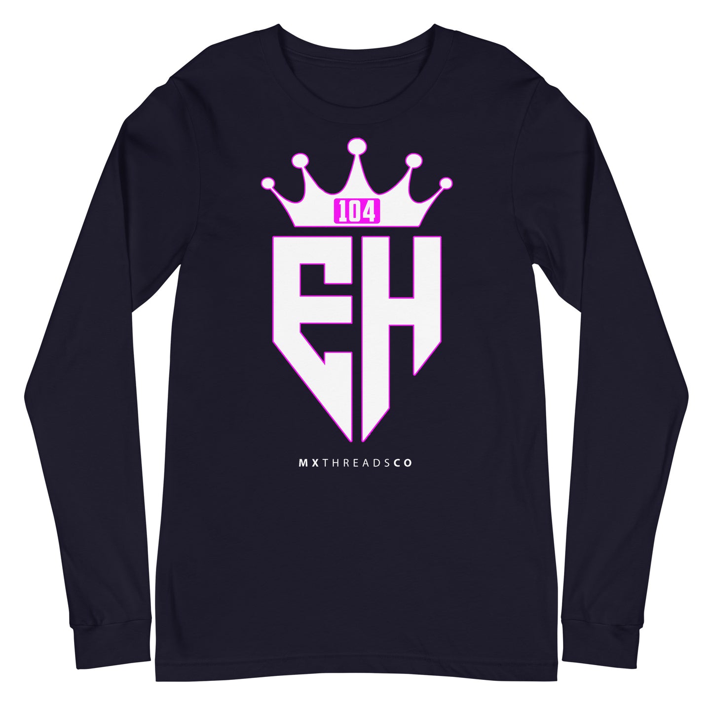 Ellie Hall Crown Unisex Long Sleeve Tee
