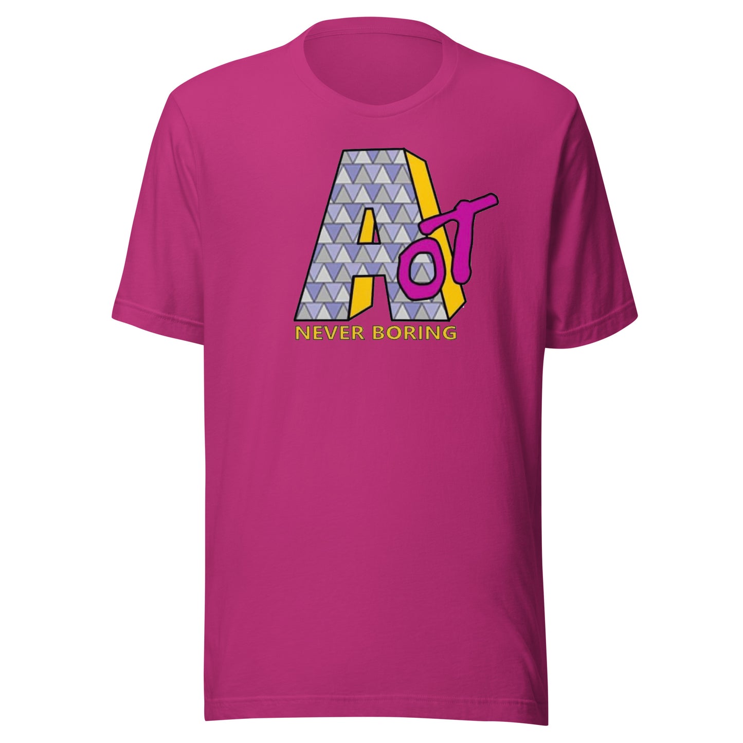 AOT Never Boring Unisex T-Shirt