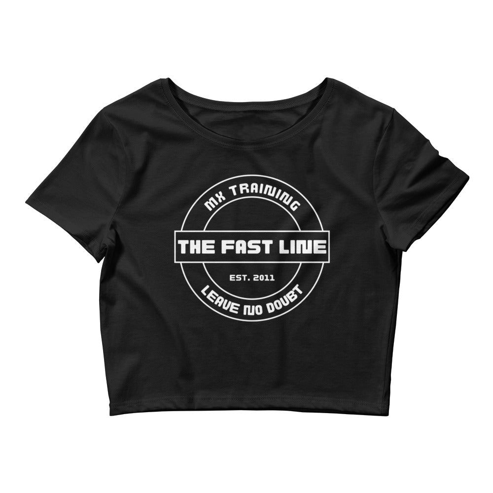 The Fast Line Women’s Crop Tee