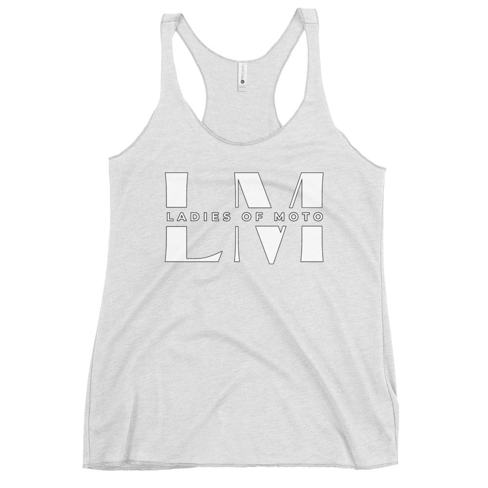 Ladies of Moto Racerback Tank