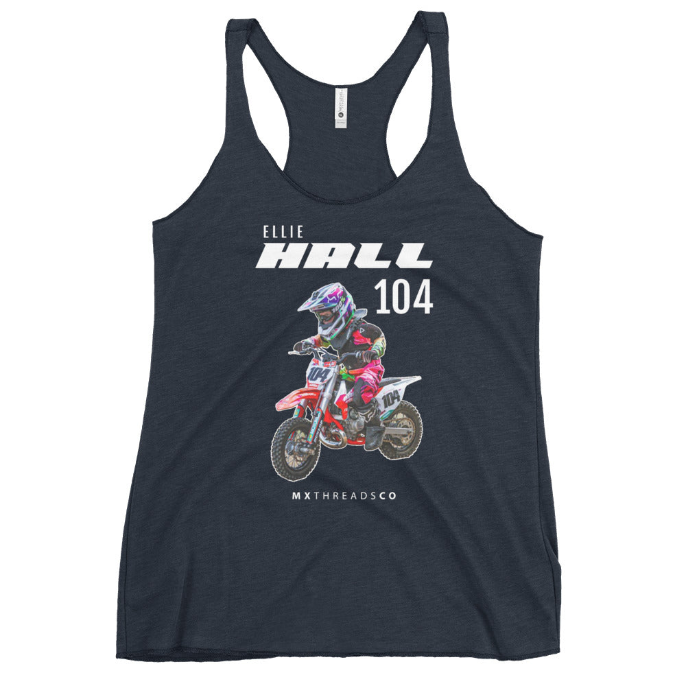 Ellie Hall 104 Racerback Tank