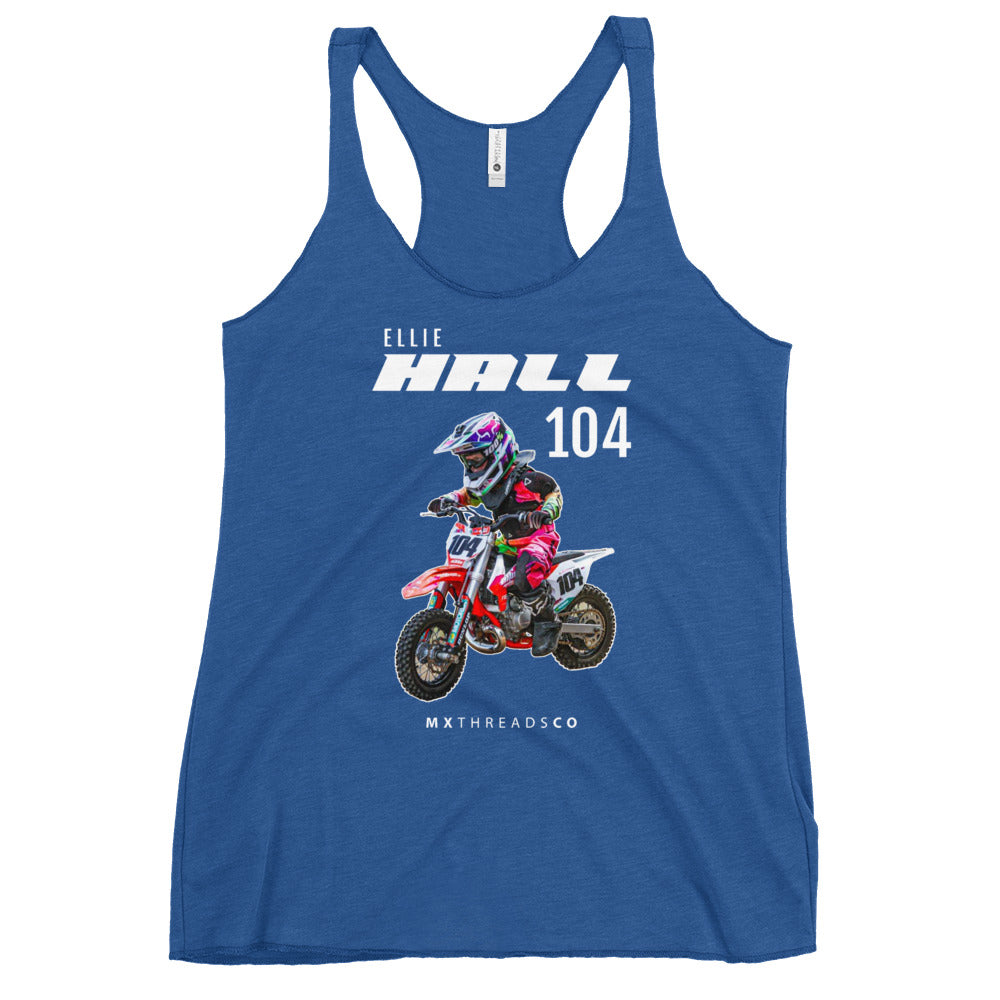 Ellie Hall 104 Racerback Tank
