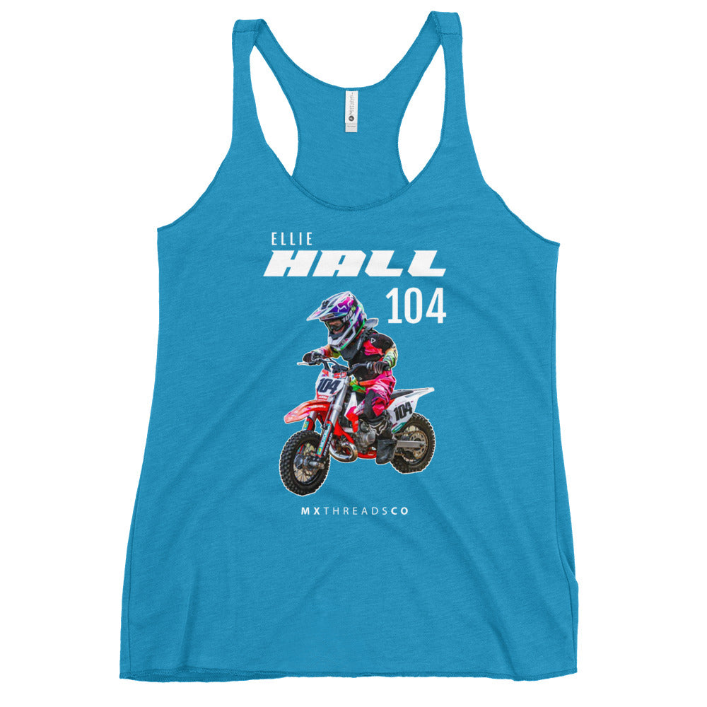 Ellie Hall 104 Racerback Tank