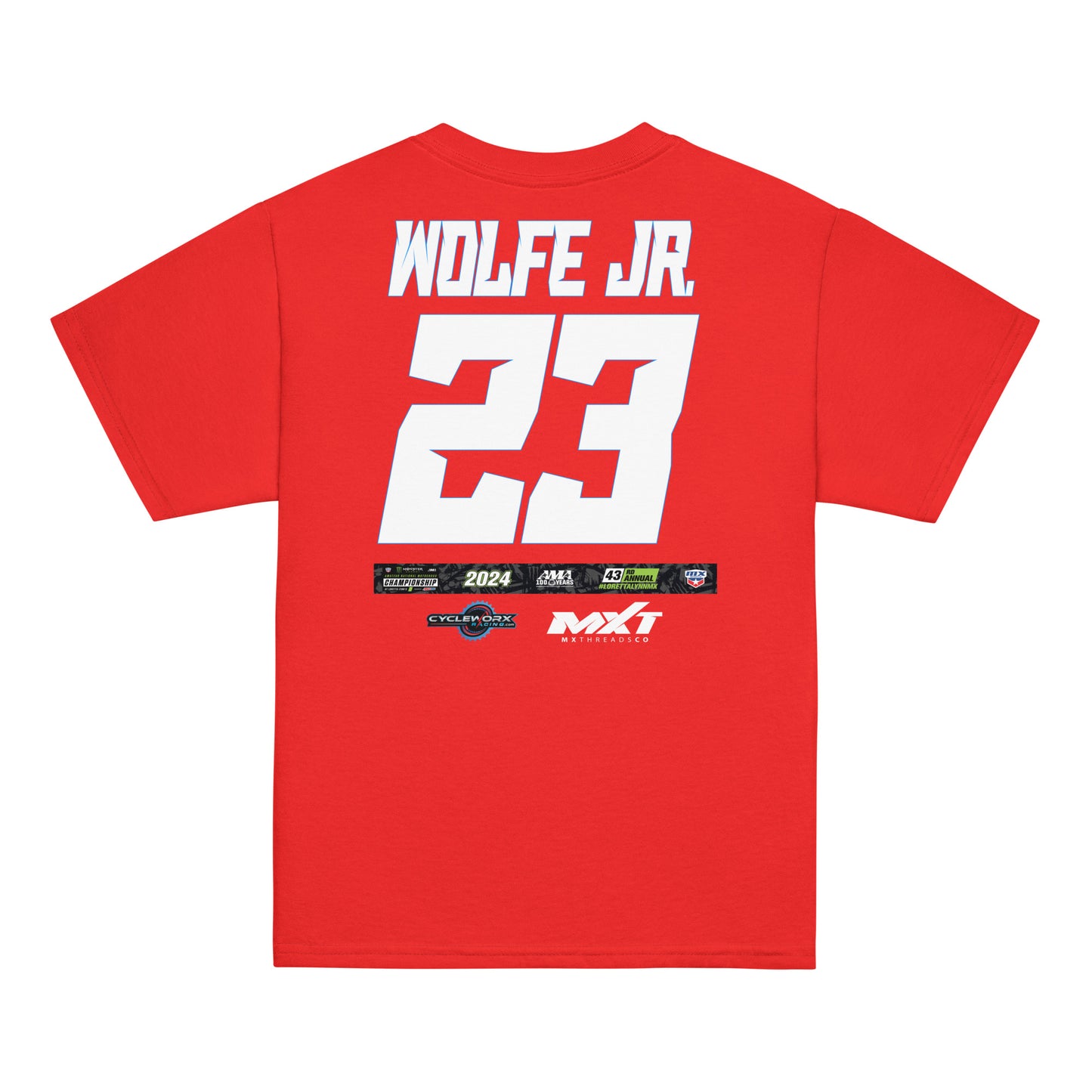 Cameron Wolfe Jr. Cycleworx Racing LL24 YOUTH Classic Tee