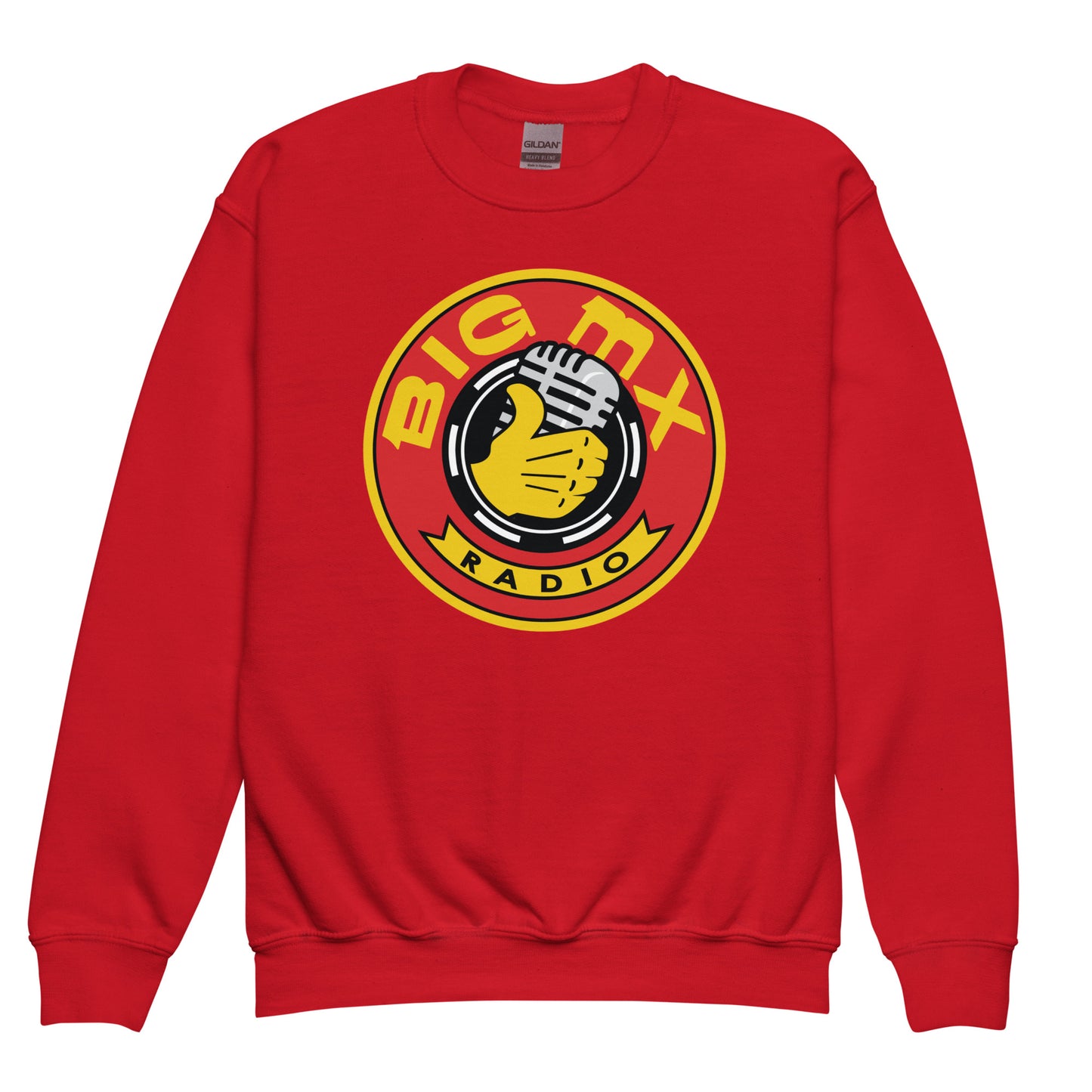 Big MX Radio YOUTH Crewneck Sweater