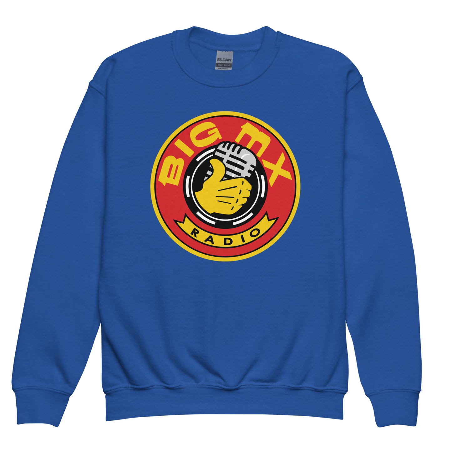 Big MX Radio YOUTH Crewneck Sweater
