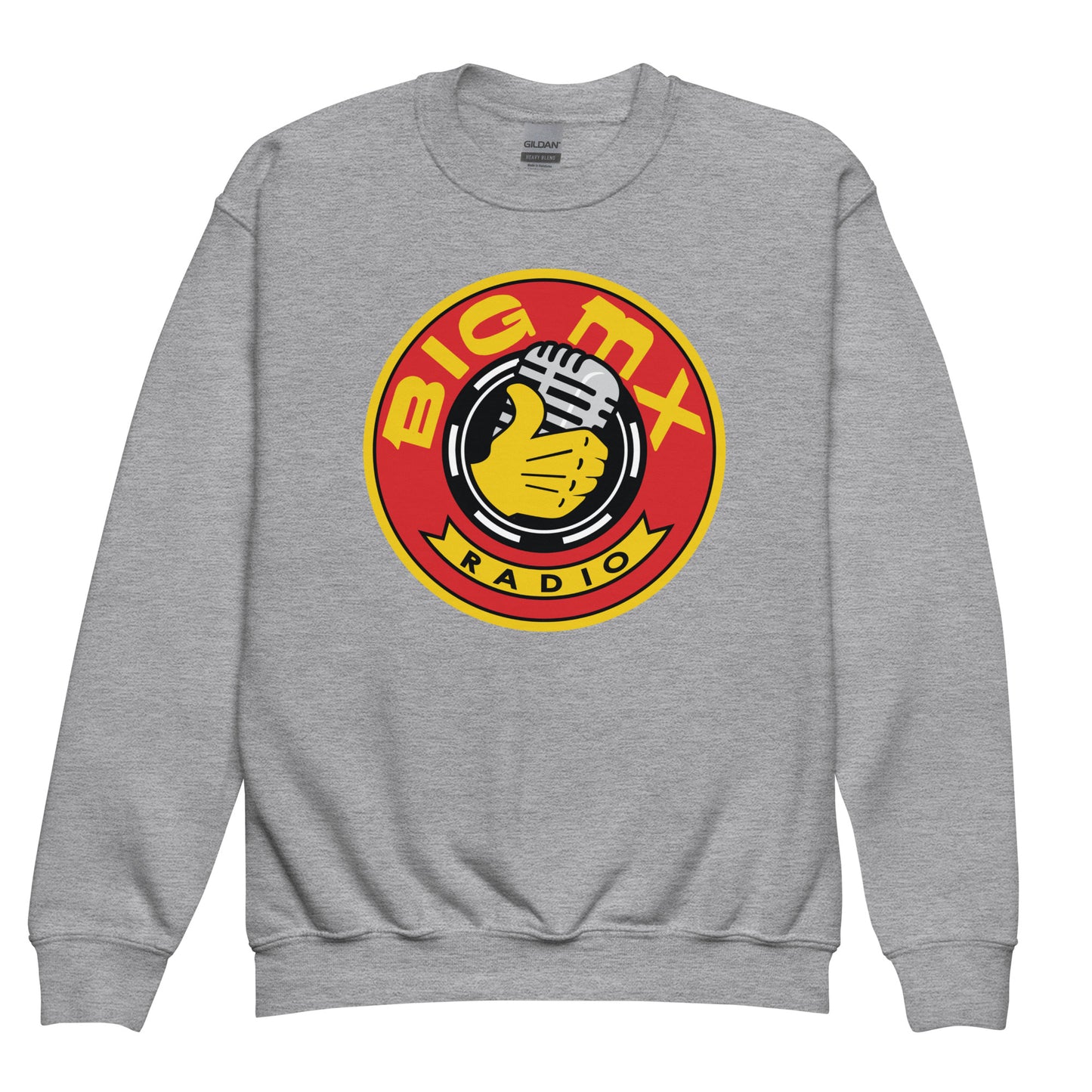 Big MX Radio YOUTH Crewneck Sweater