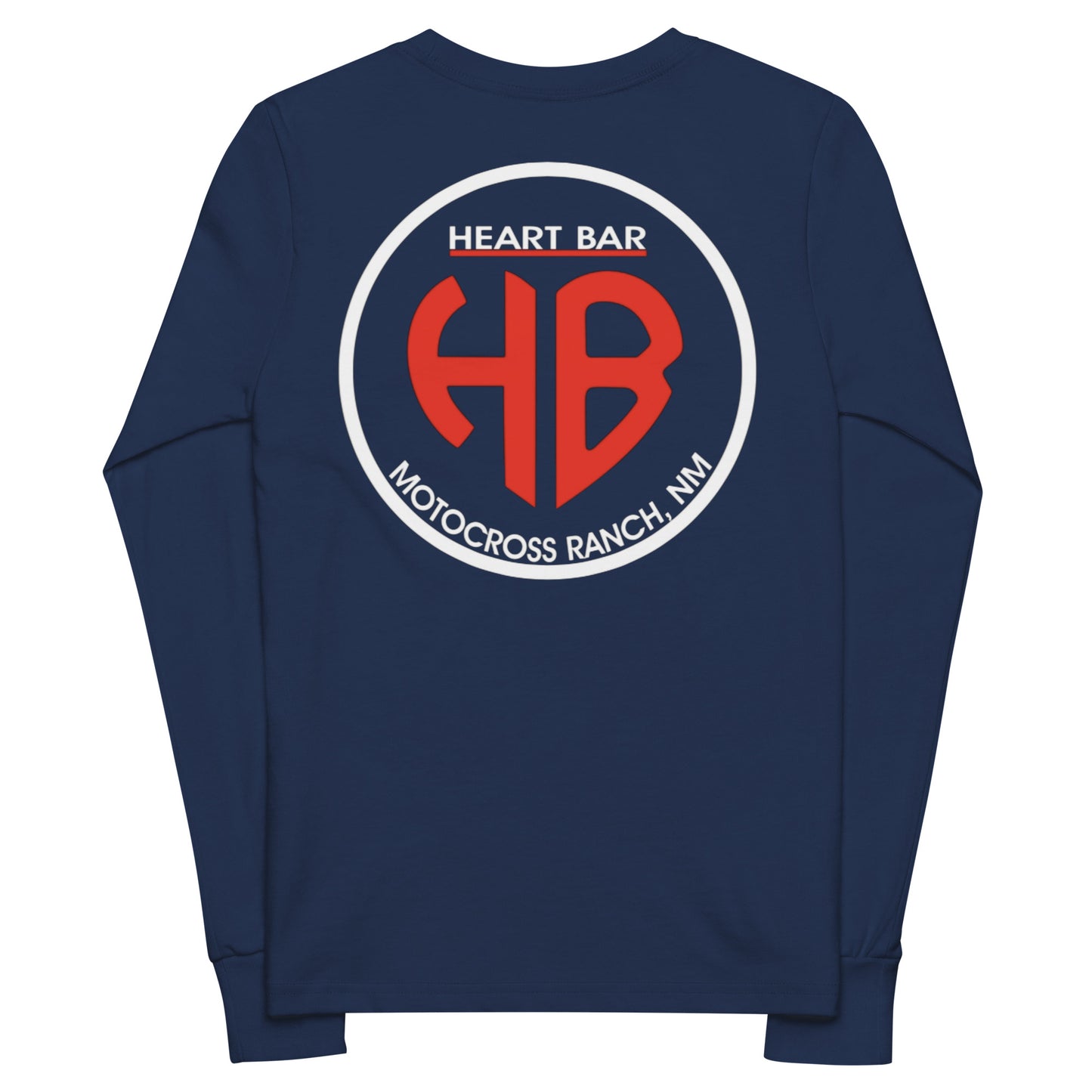 Heart Bar Motocross YOUTH Long Sleeve Tee