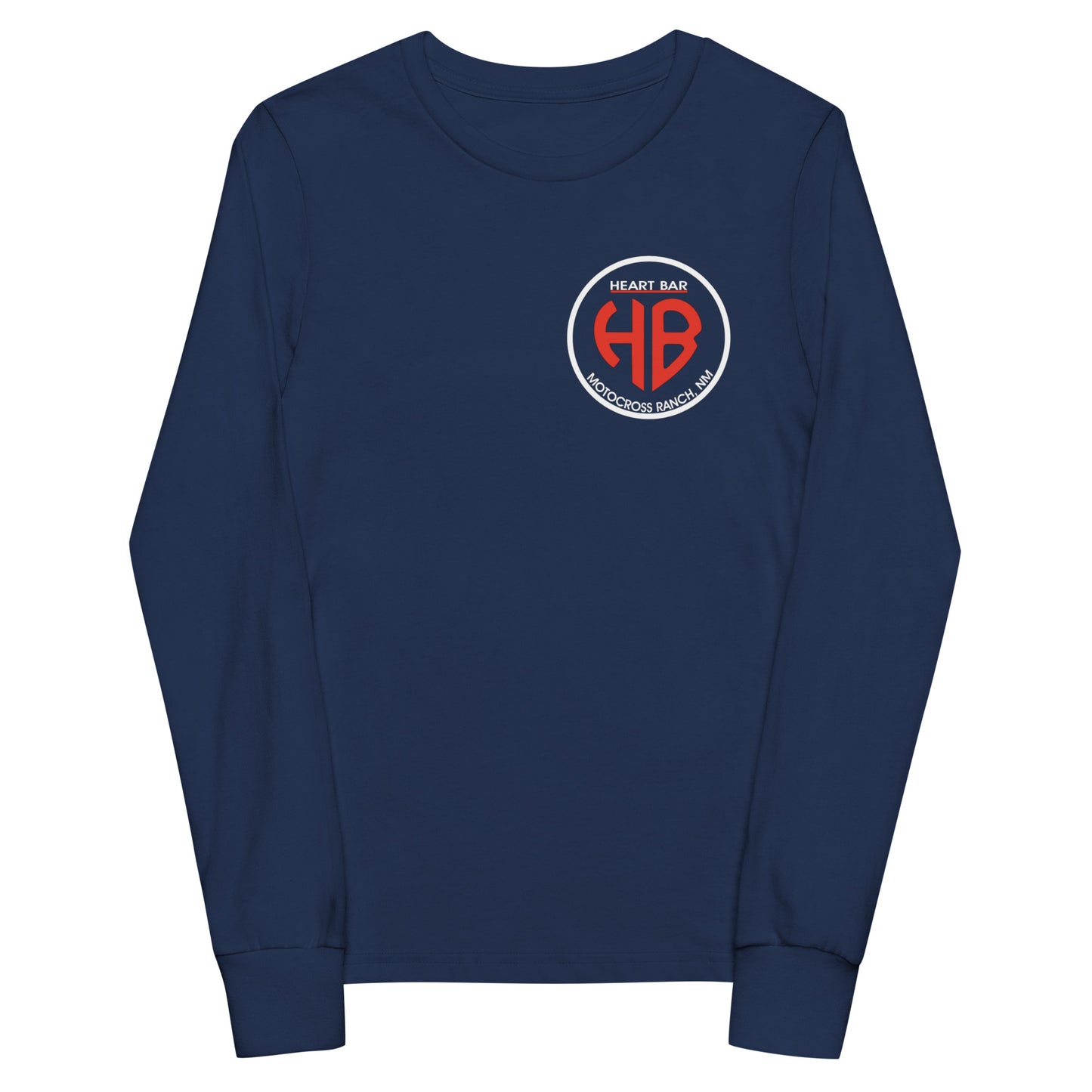 Heart Bar Motocross YOUTH Long Sleeve Tee