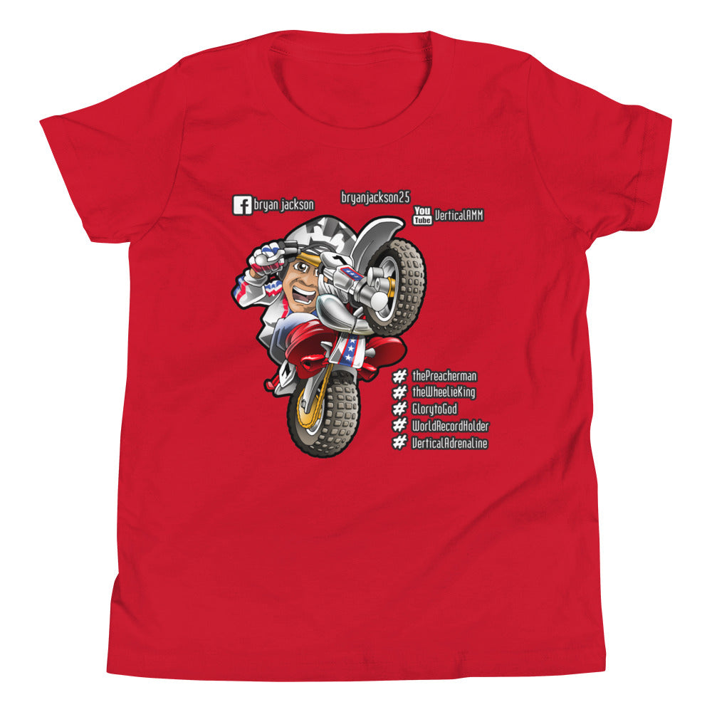 Bryan Jackson Wheelie YOUTH T-Shirt