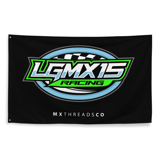 Logan Moore 15 Pit Flag