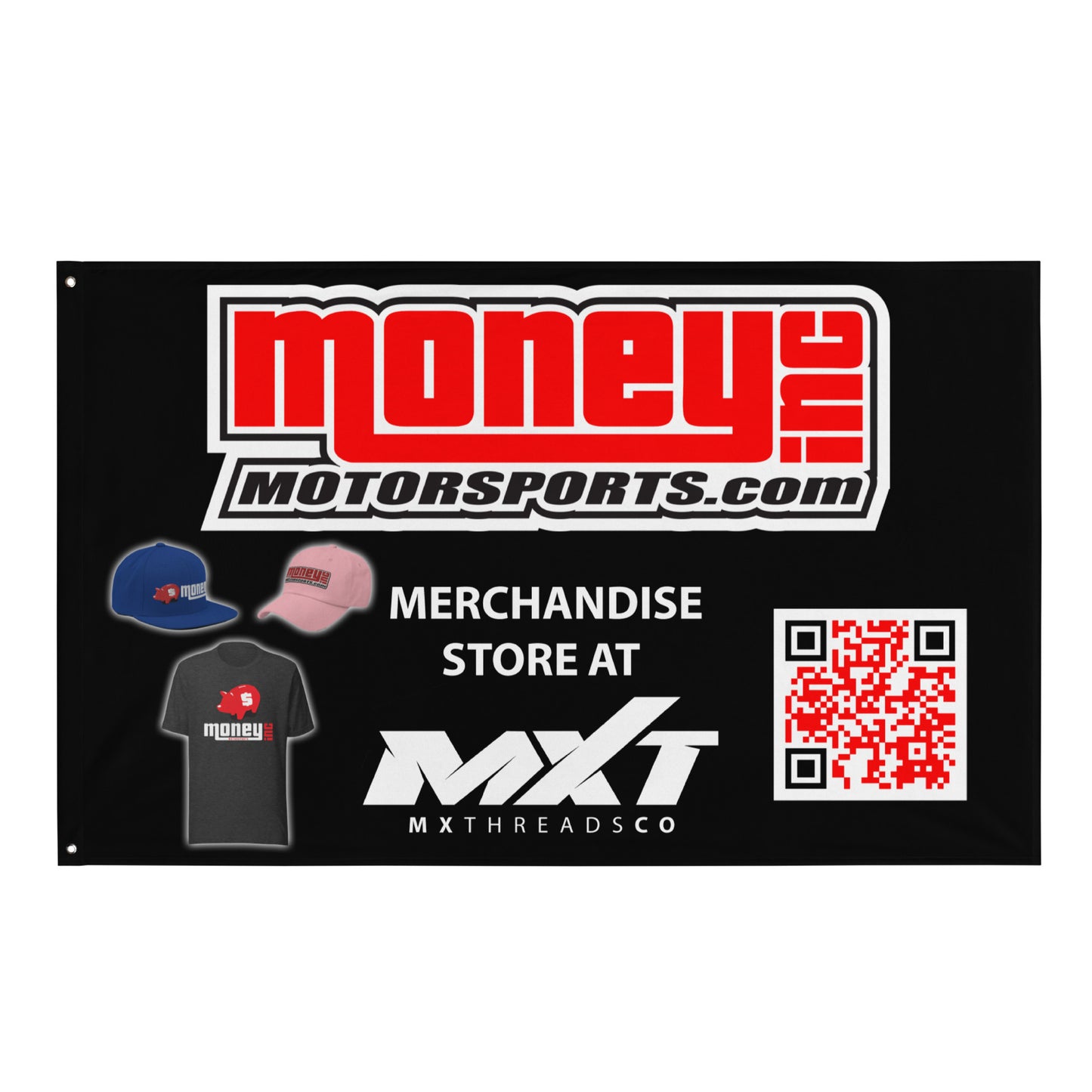 Money Inc Motorsports Merchanise Flag