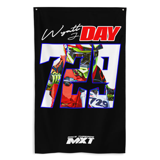 Wyatt Day 729 Pit Wall Flag