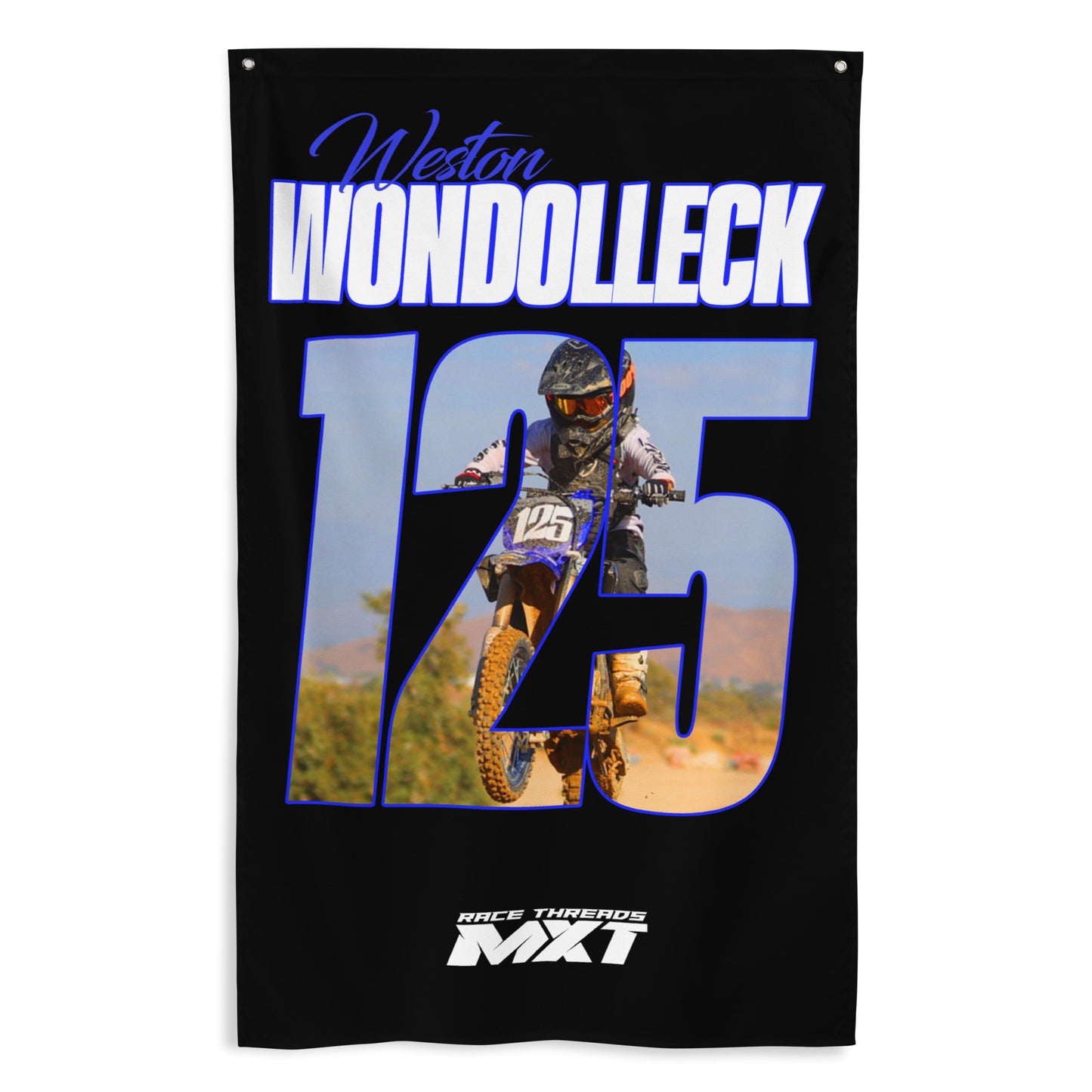 Weston Wondolleck 125 Pit Wall Flag