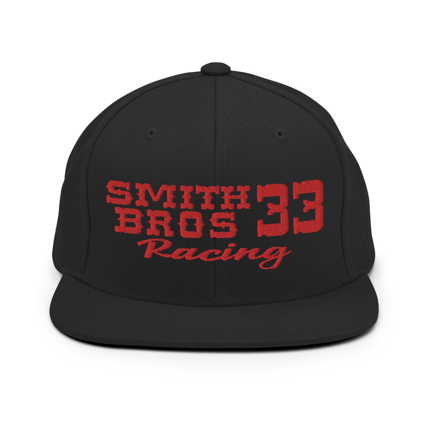 Smith Bros 33 Racing Snapback Hat