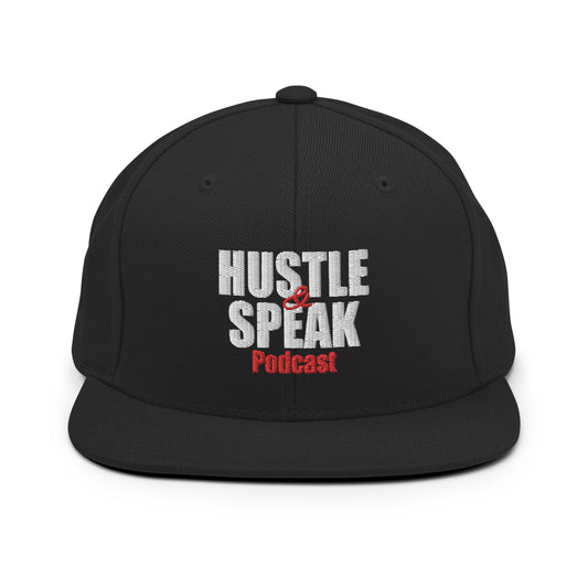 Hustle & Speak Podcast Snapback Hat