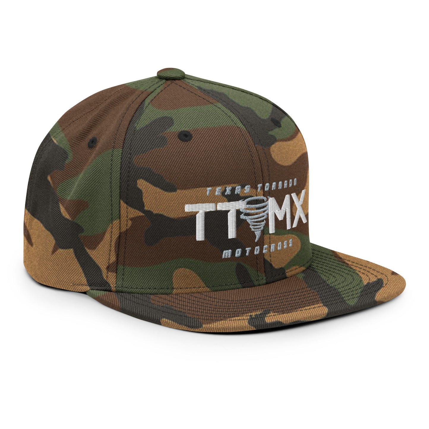 Texas Tornado Motocross Snapback Hat