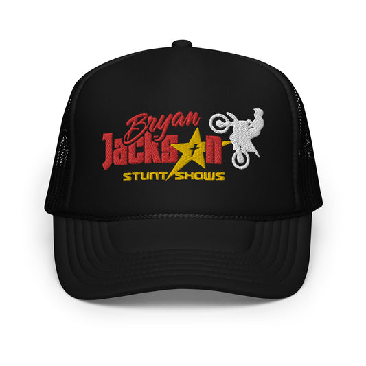 Bryan Jackson Stunt Shows Foam Trucker Hat