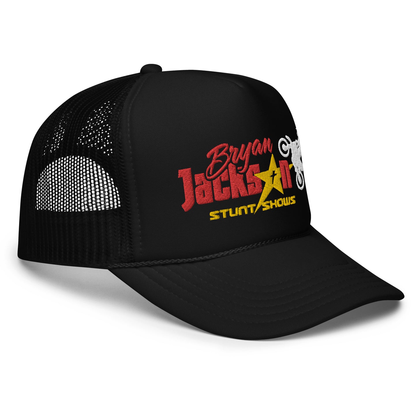 Bryan Jackson Stunt Shows Foam Trucker Hat