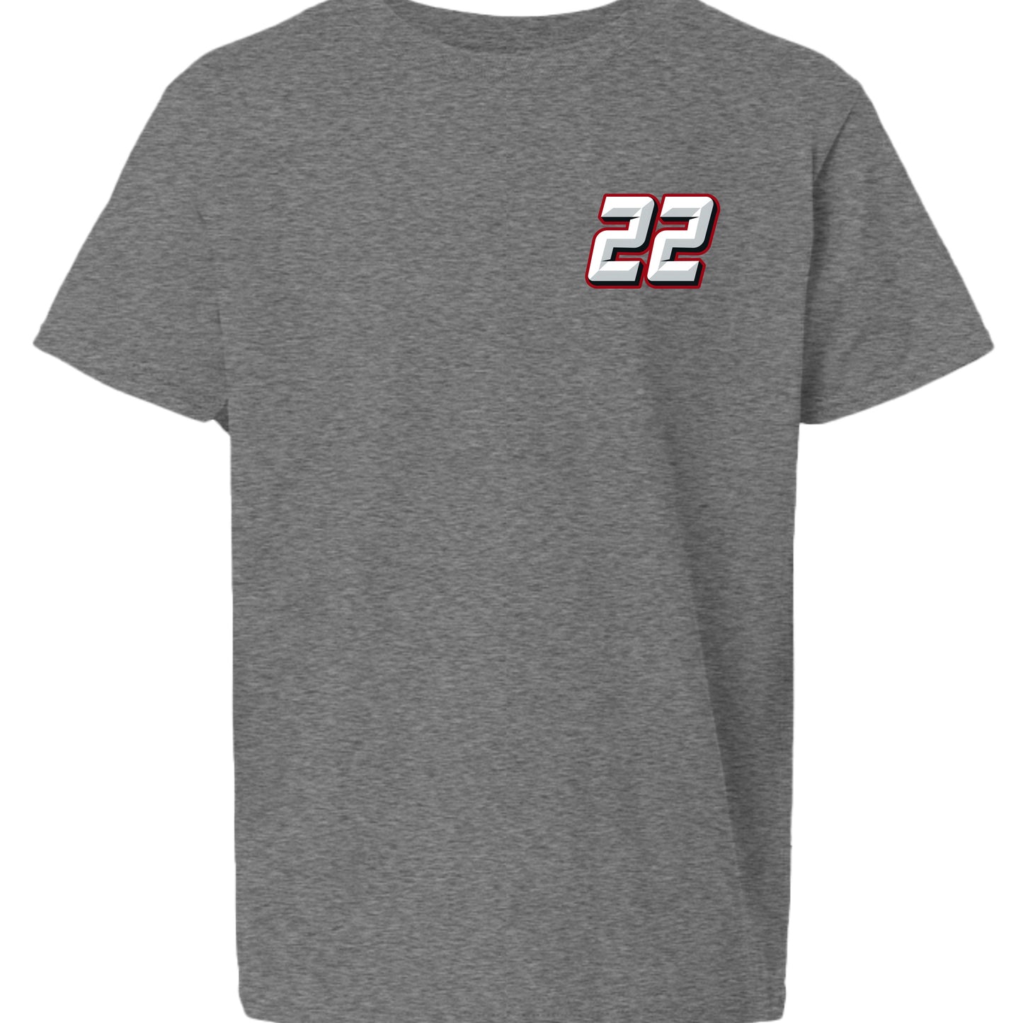 Graphite Heather - G640B - FRONT