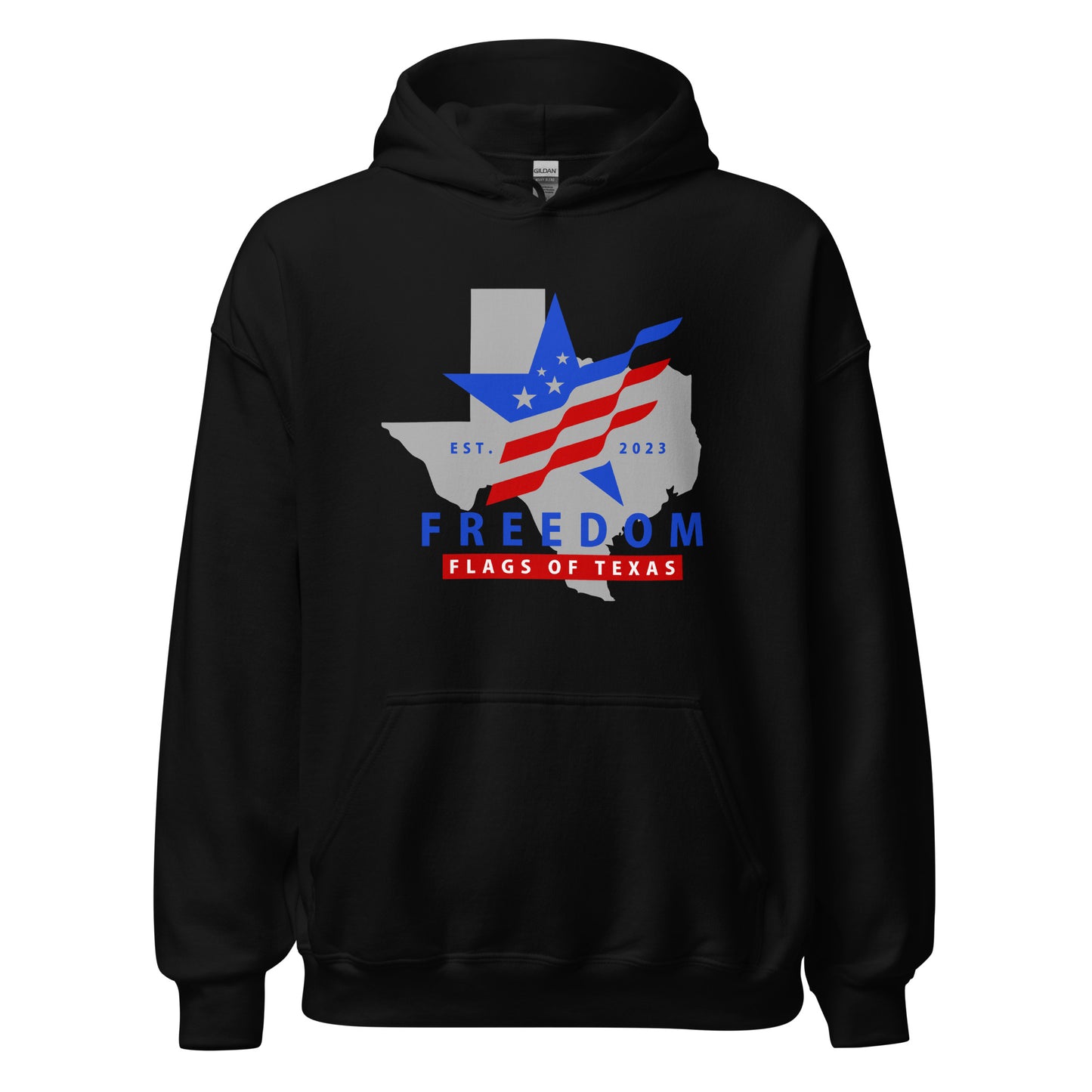 Freedom Flags of Texas Hoodie