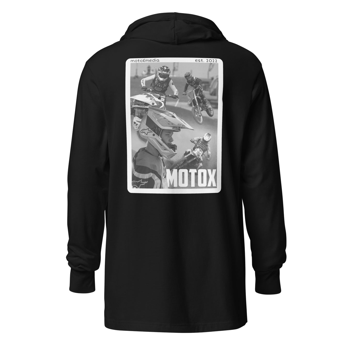 MotoXMedia Hooded Long-Sleeve Tee