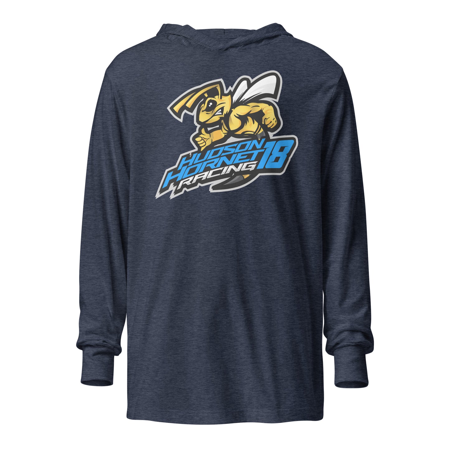 Hudson Hornet Hooded Long-Sleeve Tee