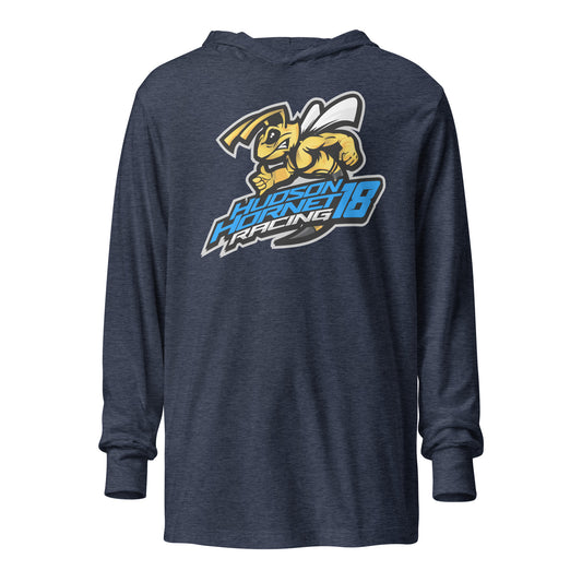 Hudson Hornet Hooded Long-Sleeve Tee