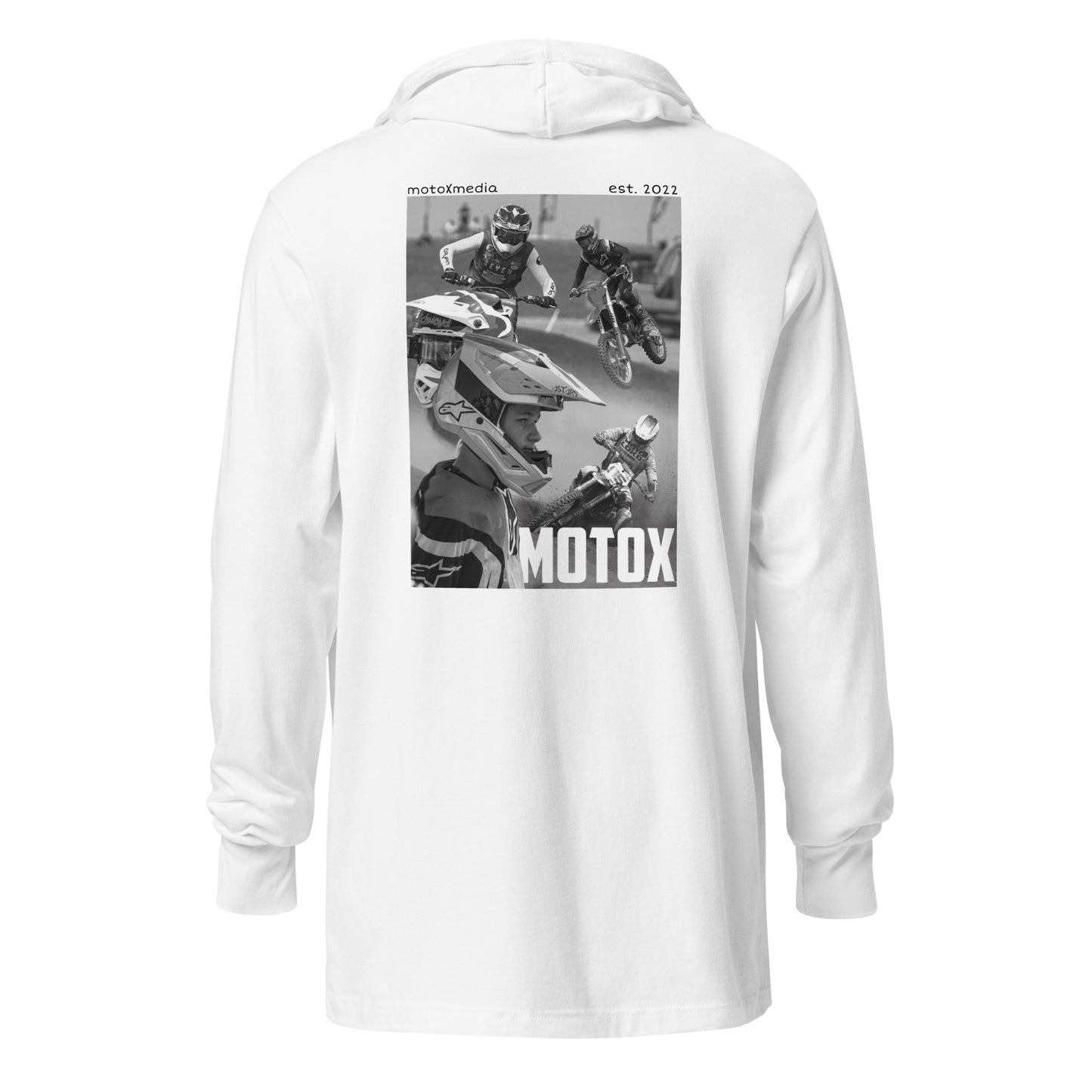 MotoXMedia Hooded Long-Sleeve Tee