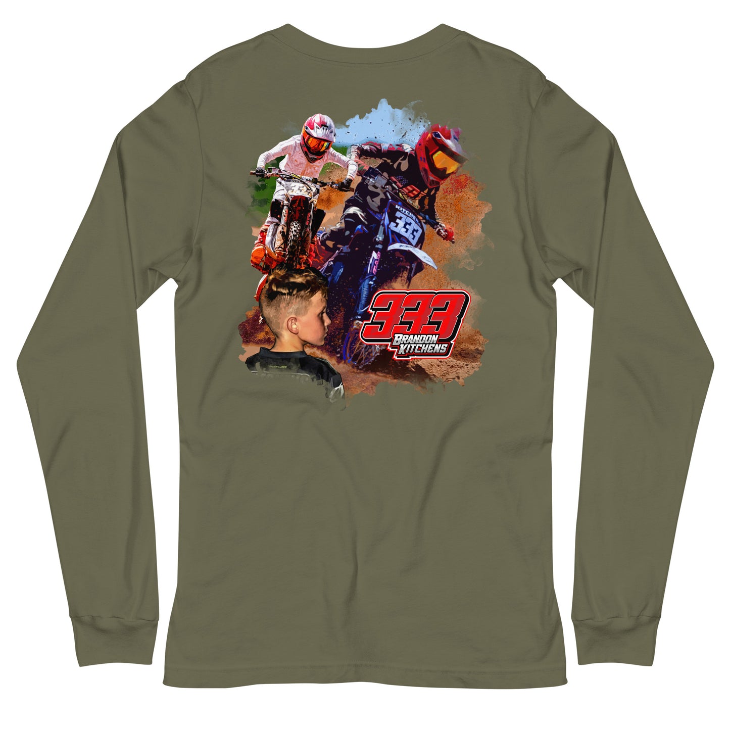 Brandon Kitchens 333 Long Sleeve T-Shirt