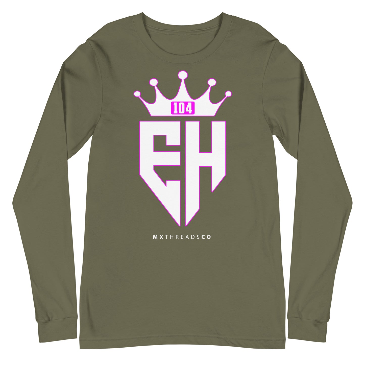 Ellie Hall Crown Unisex Long Sleeve Tee