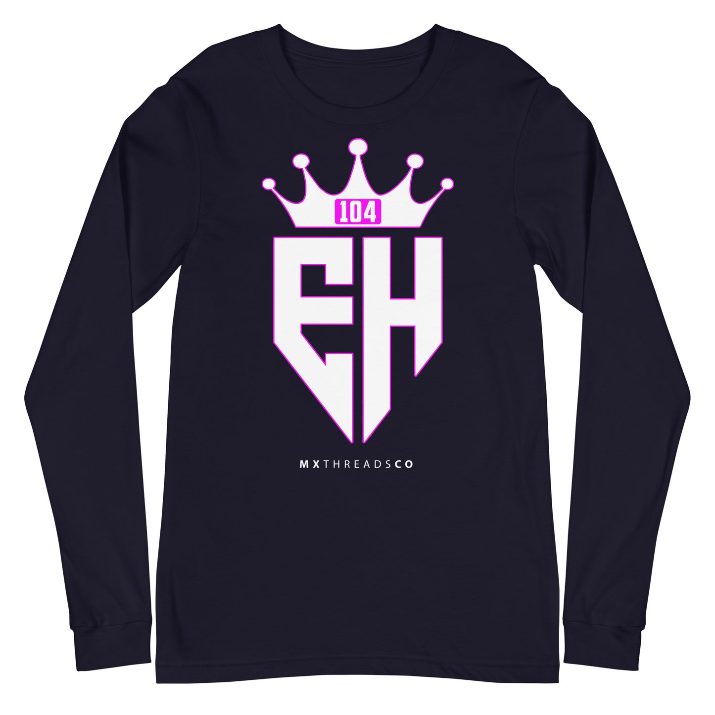 Ellie Hall Crown Unisex Long Sleeve Tee