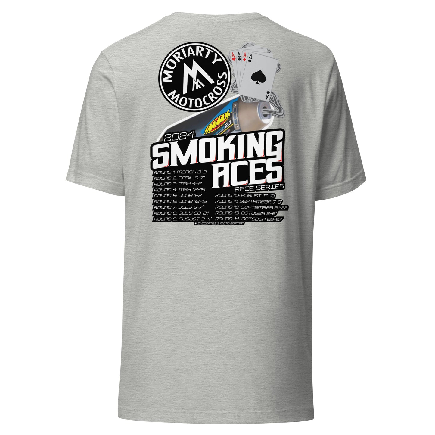 Moriarty MX Smoking Aces T-Shirt