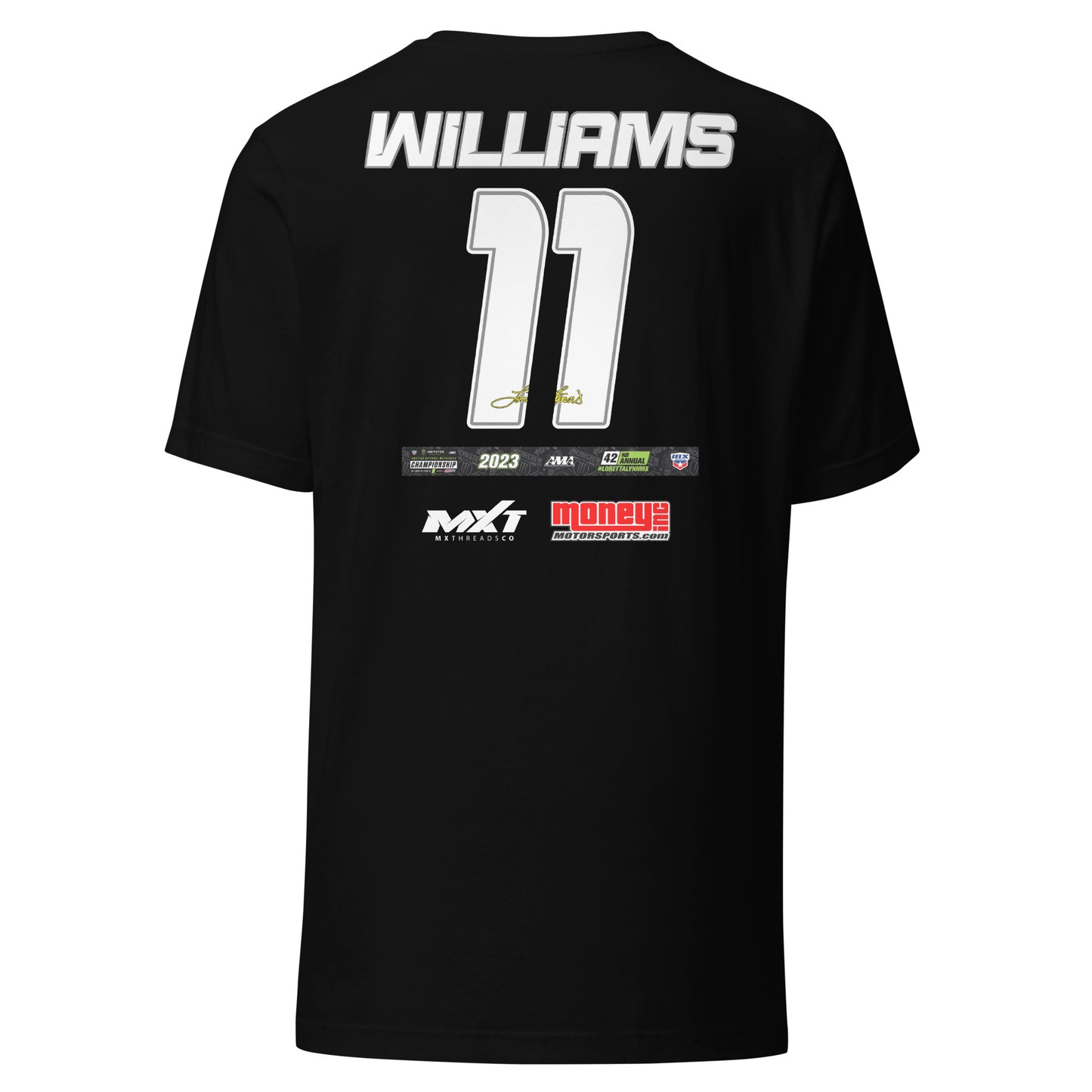 Money Inc. Williams 11 Loretta's T-Shirt