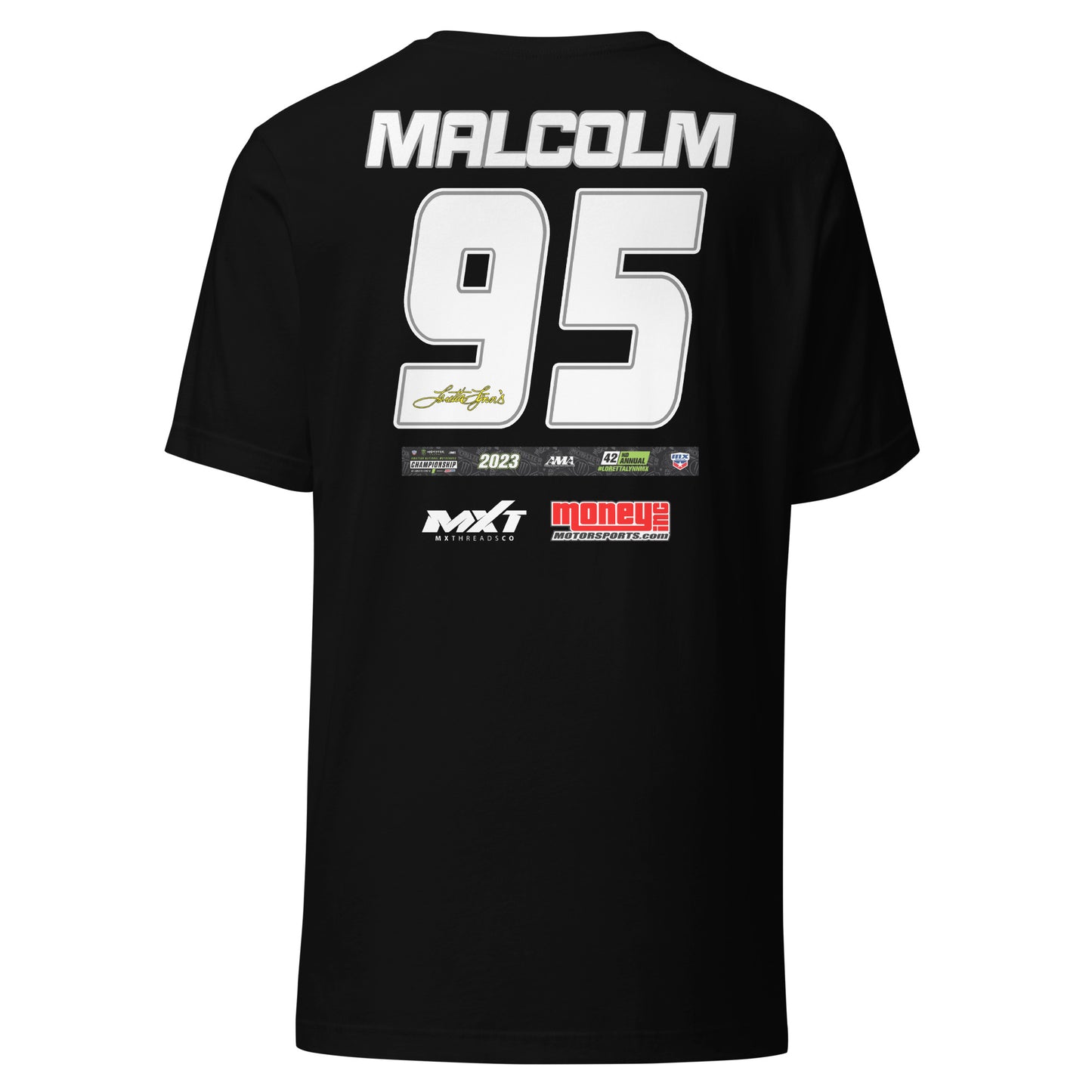 Money Inc. Malcolm 95 Loretta's T-Shirt